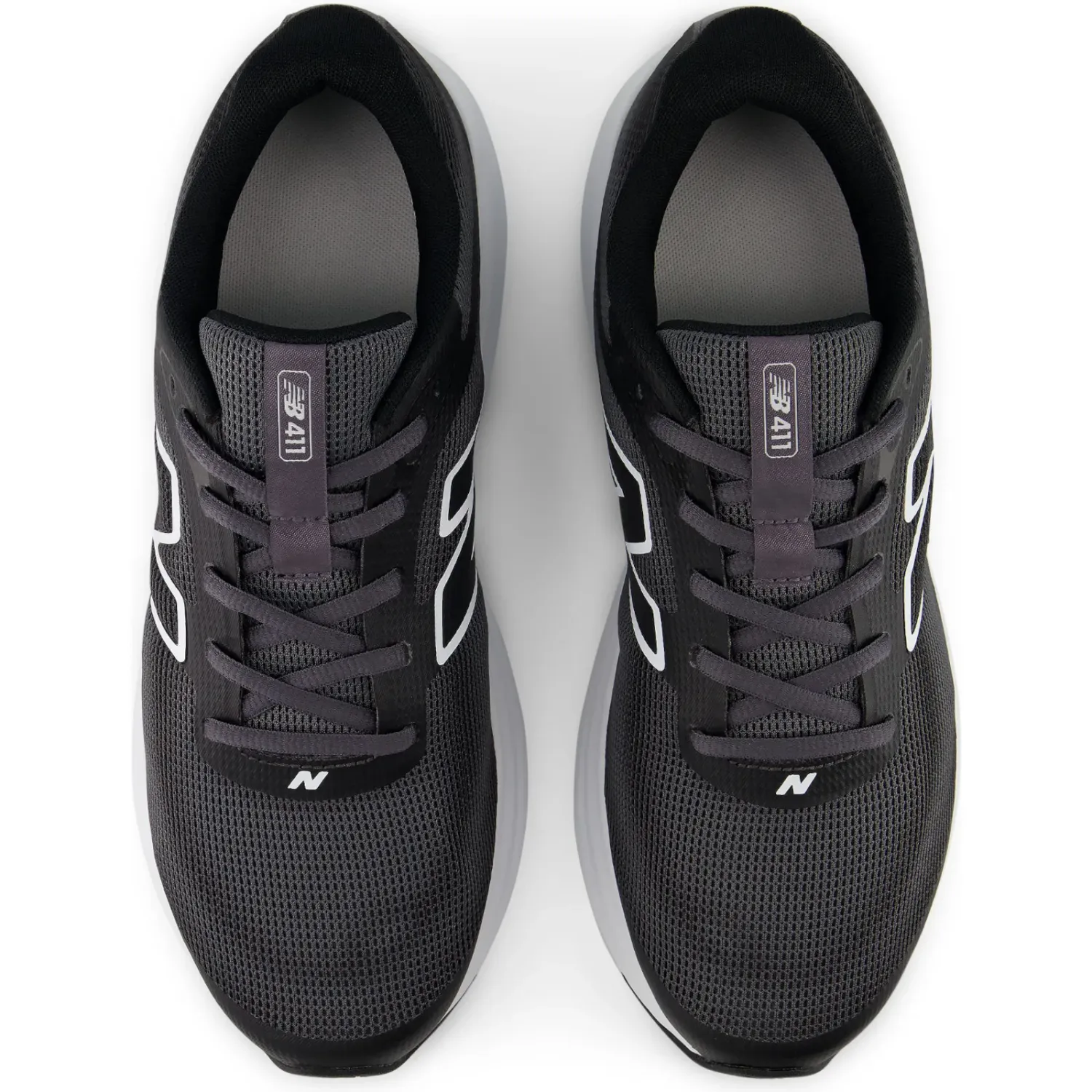 Zapatillas New Balance Running Hombre 411 color negro | Platanitos