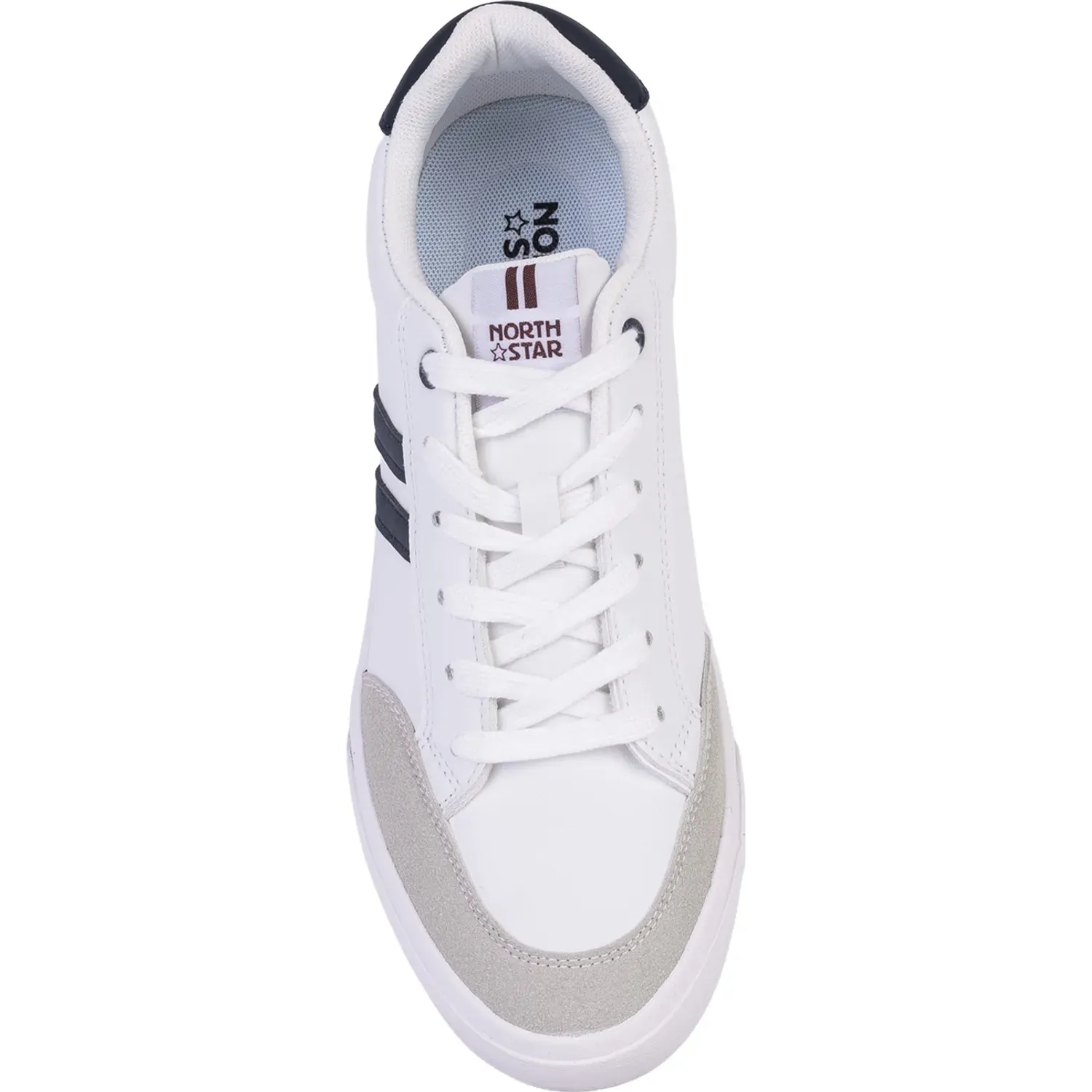 North Star Zapatillas North Star Urbanas Hombre Potosi color blanco | Platanitos