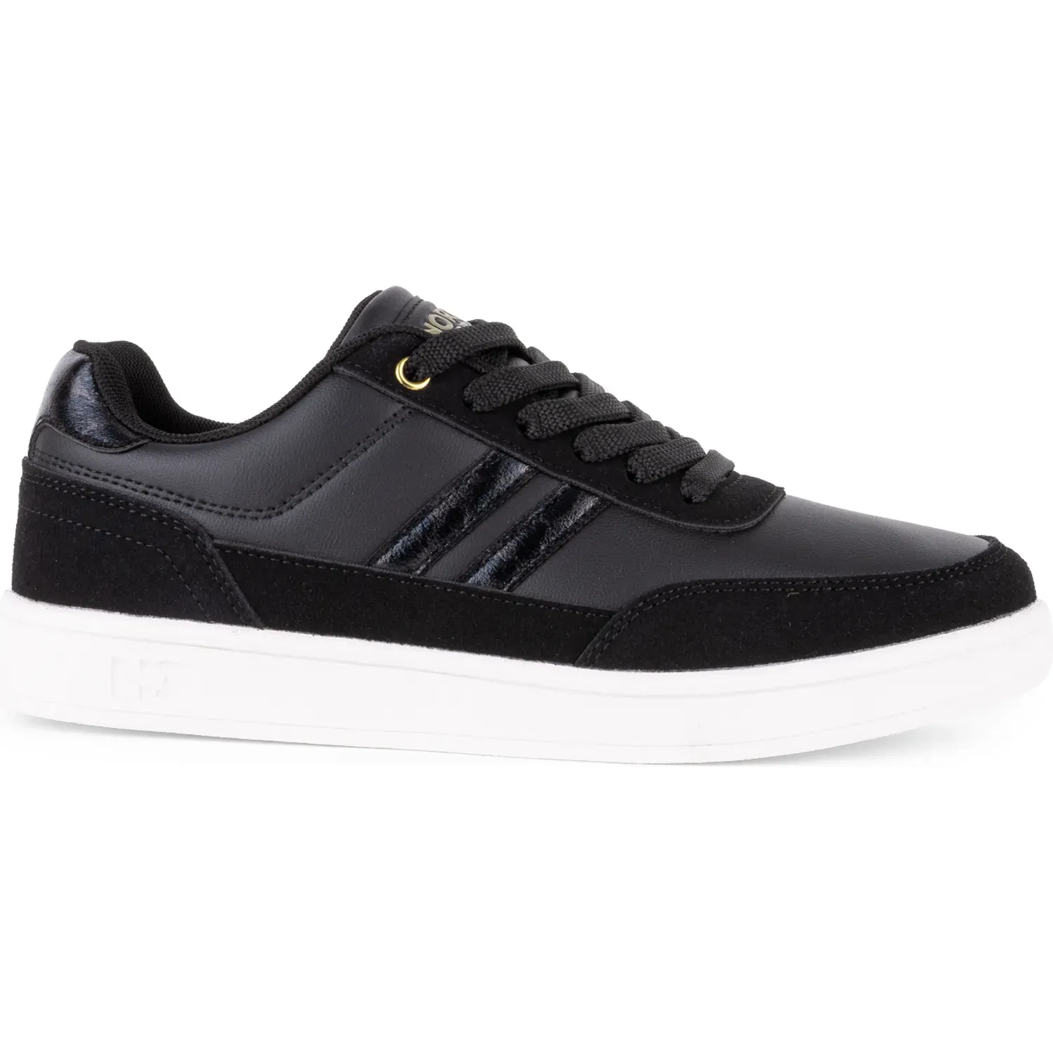 Zapatillas North Star Urbanas Mujer Compus color negro | Platanitos