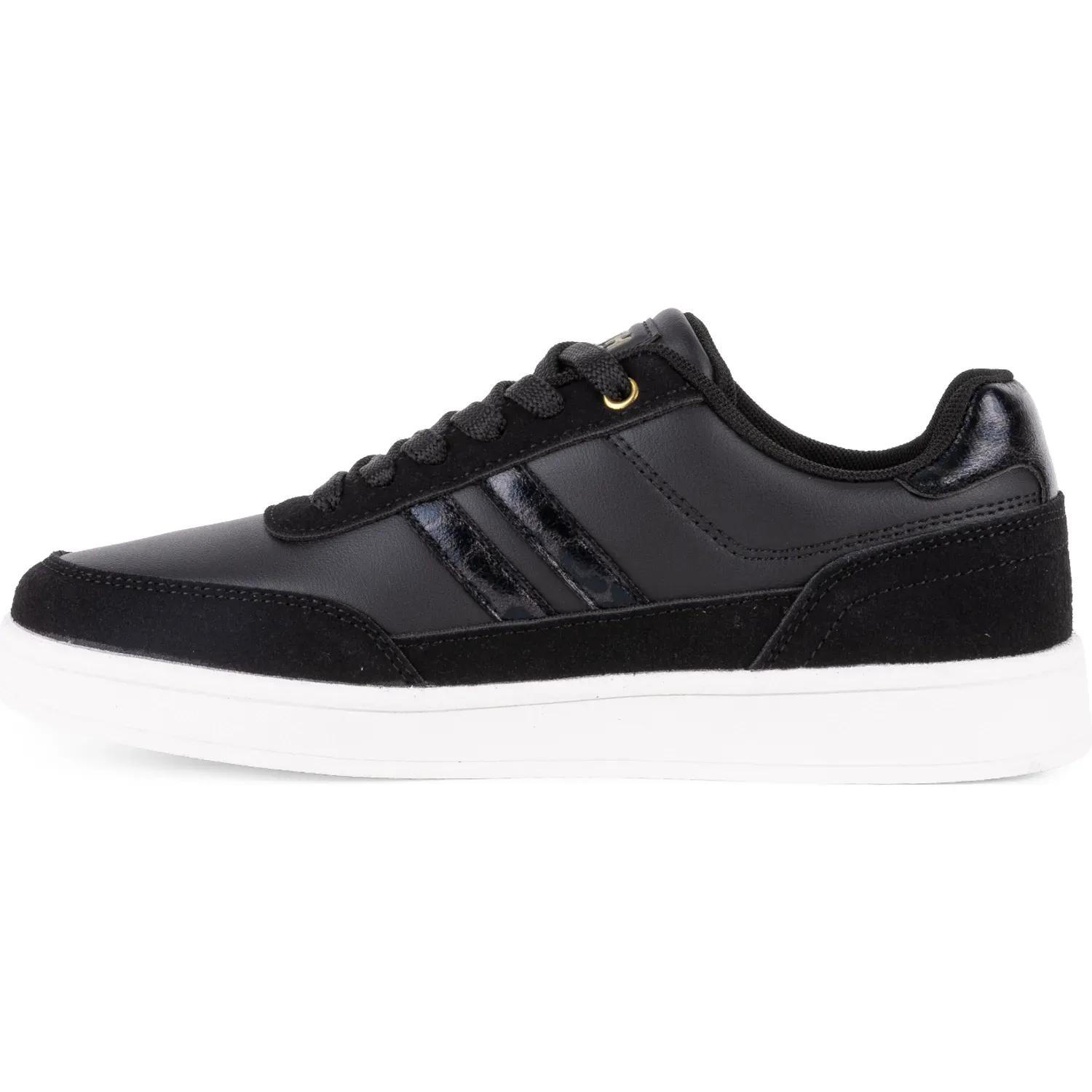 Zapatillas North Star Urbanas Mujer Compus color negro | Platanitos