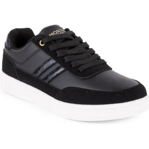 Mujer North Star Negro Zapatillas Urbanas Mujer Compus