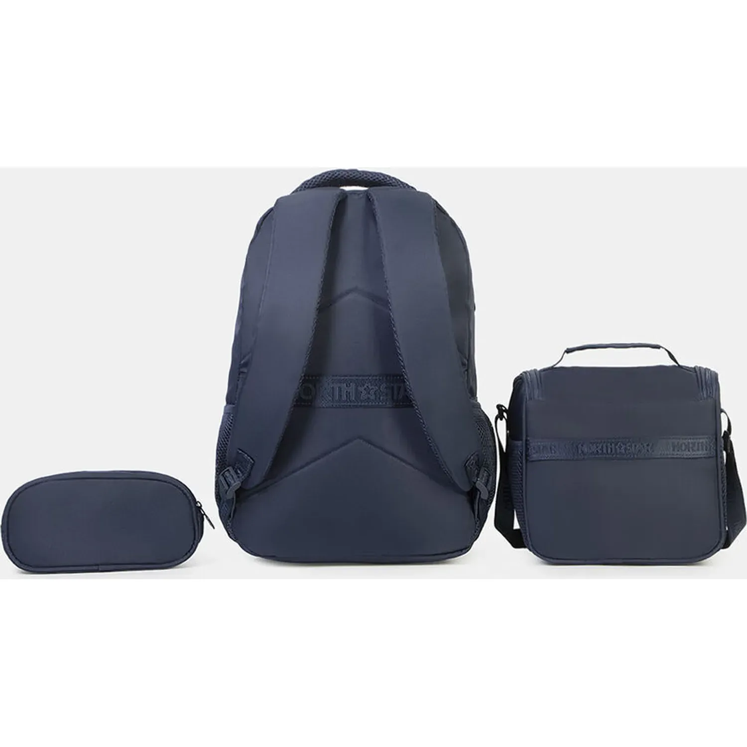 North Star Mochila North Star Casual Tripack Unisex Bruno color azul oscuro | Platanitos