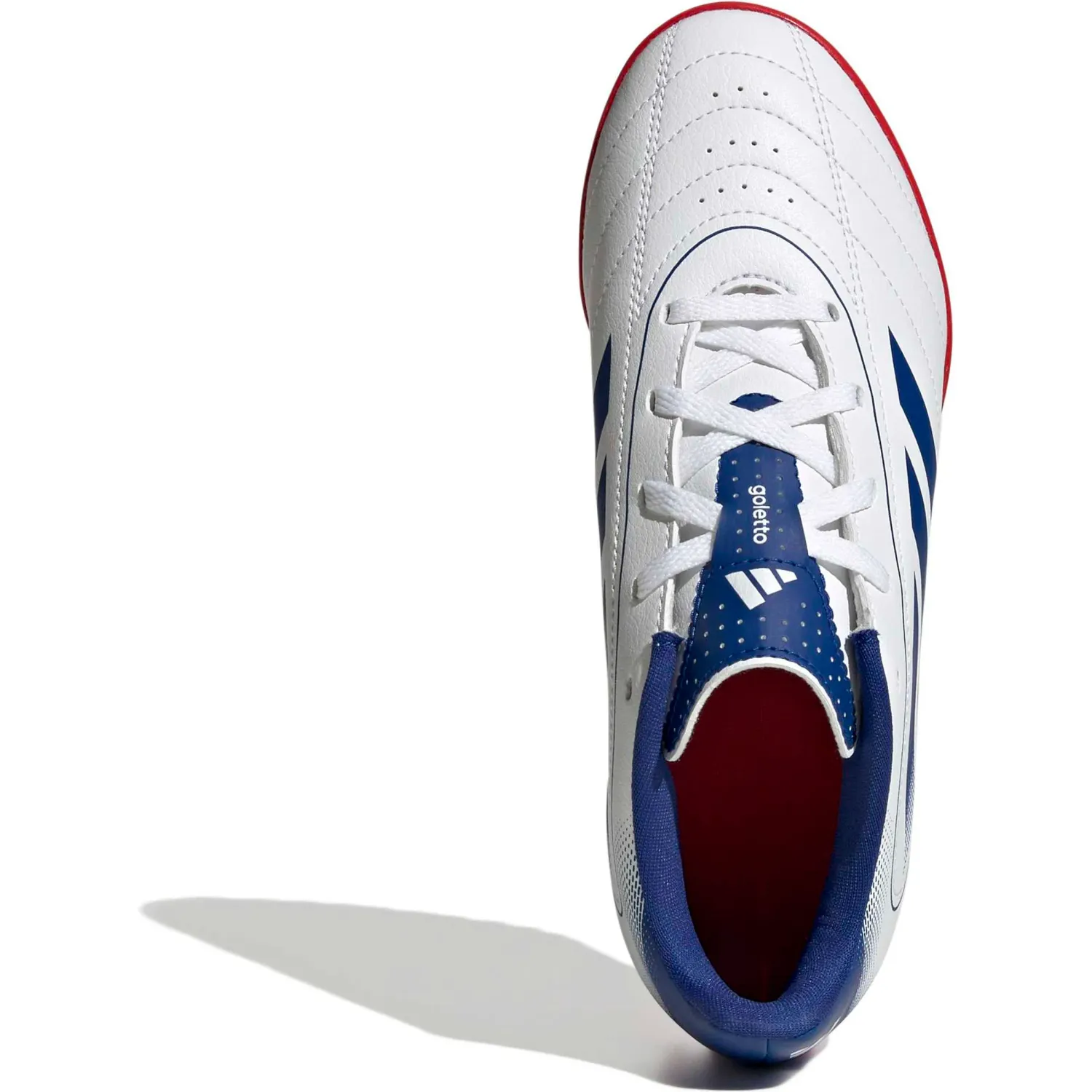 adidas Zapatillas Adidas De Futbol Niños Goletto Ix Tf J color blanco | Platanitos