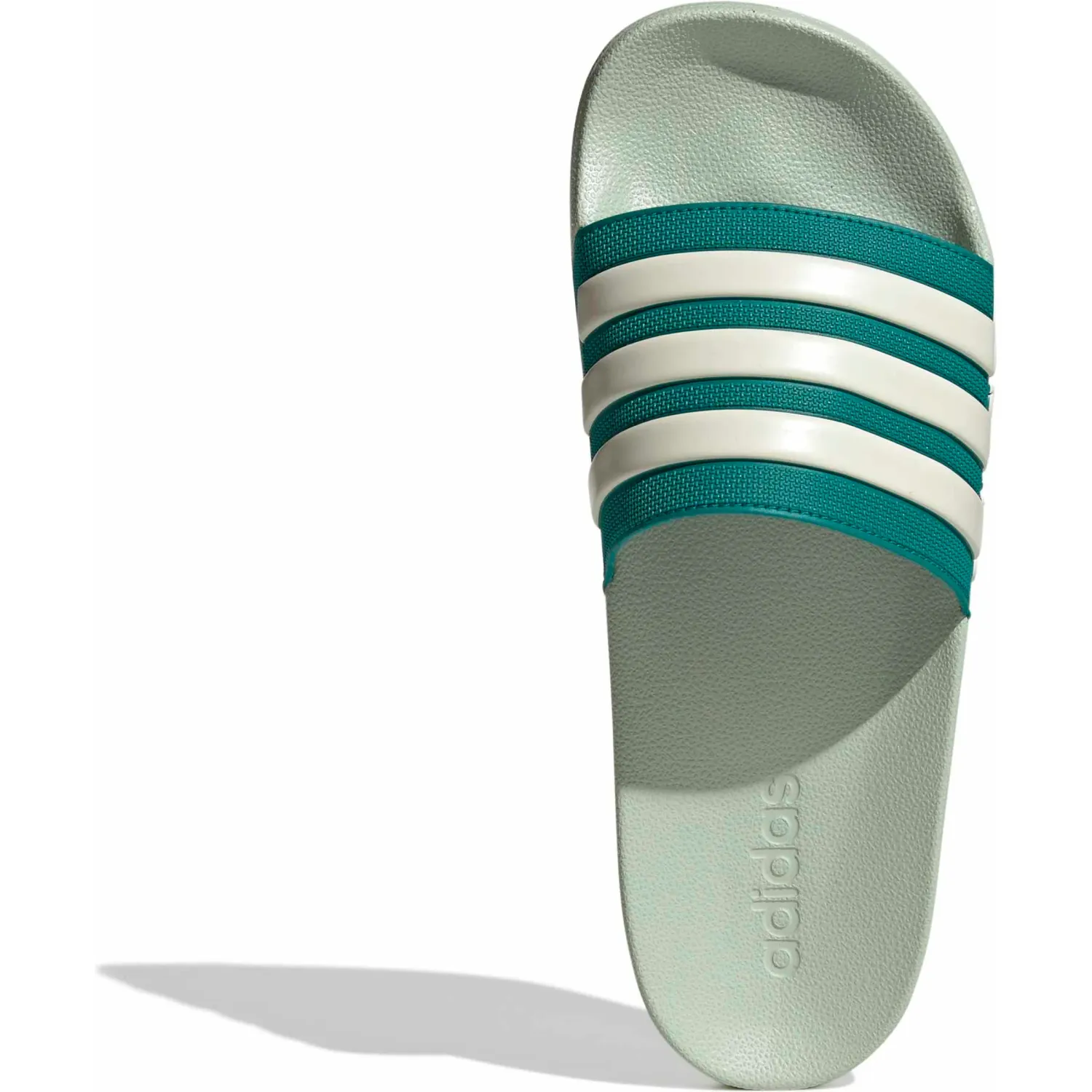Sandalias Adidas Deportivas Unisex Adilette Shower color verde | Platanitos