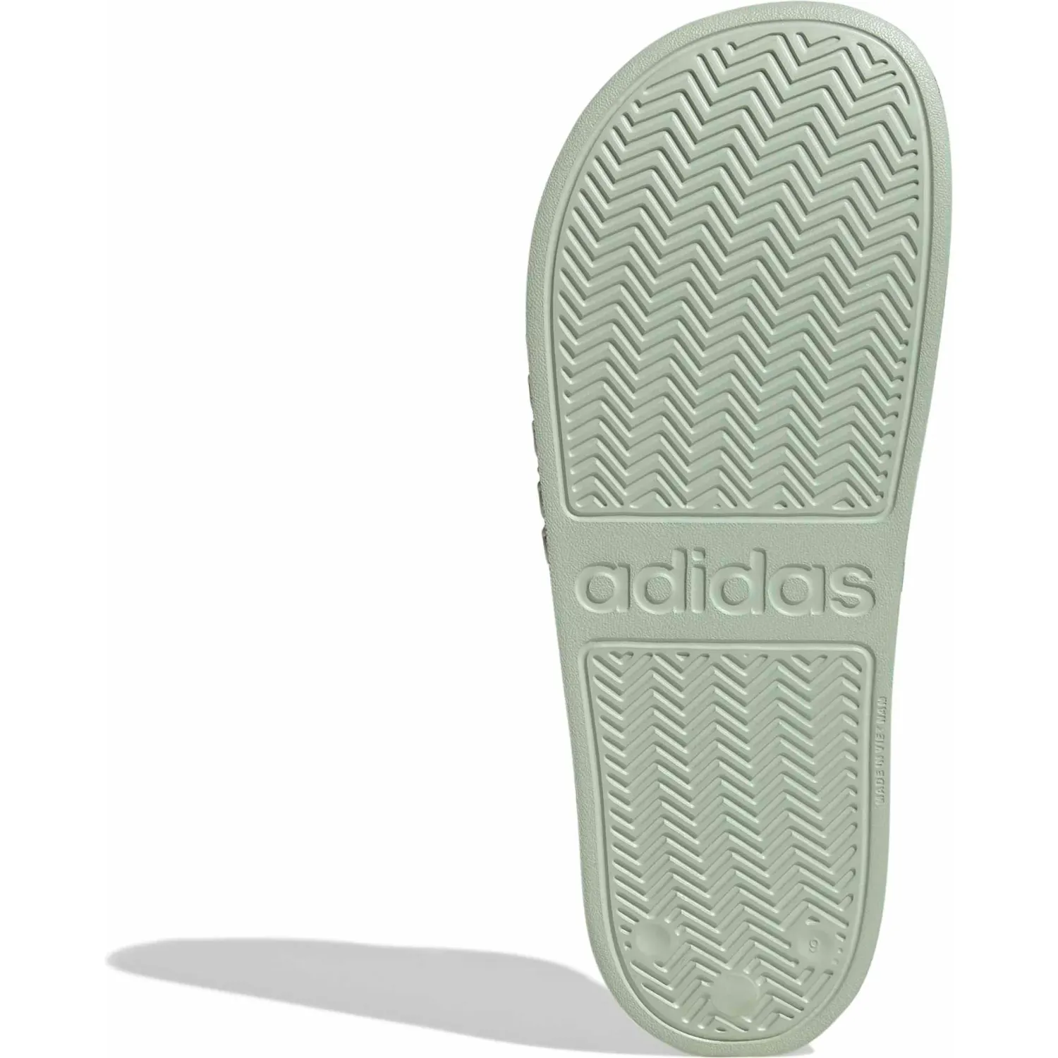 Sandalias Adidas Deportivas Unisex Adilette Shower color verde | Platanitos