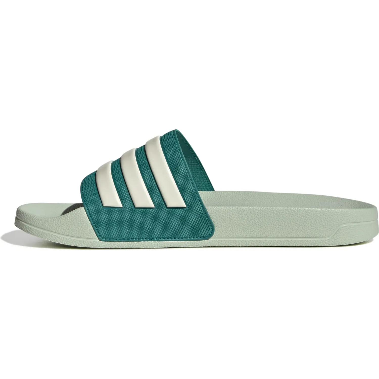 Sandalias Adidas Deportivas Unisex Adilette Shower color verde | Platanitos