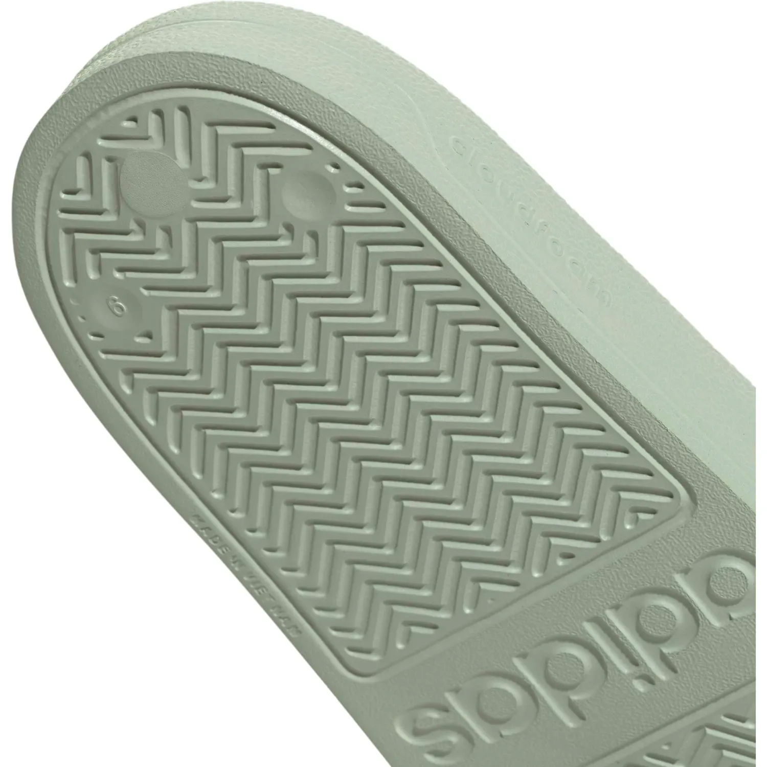 Sandalias Adidas Deportivas Unisex Adilette Shower color verde | Platanitos