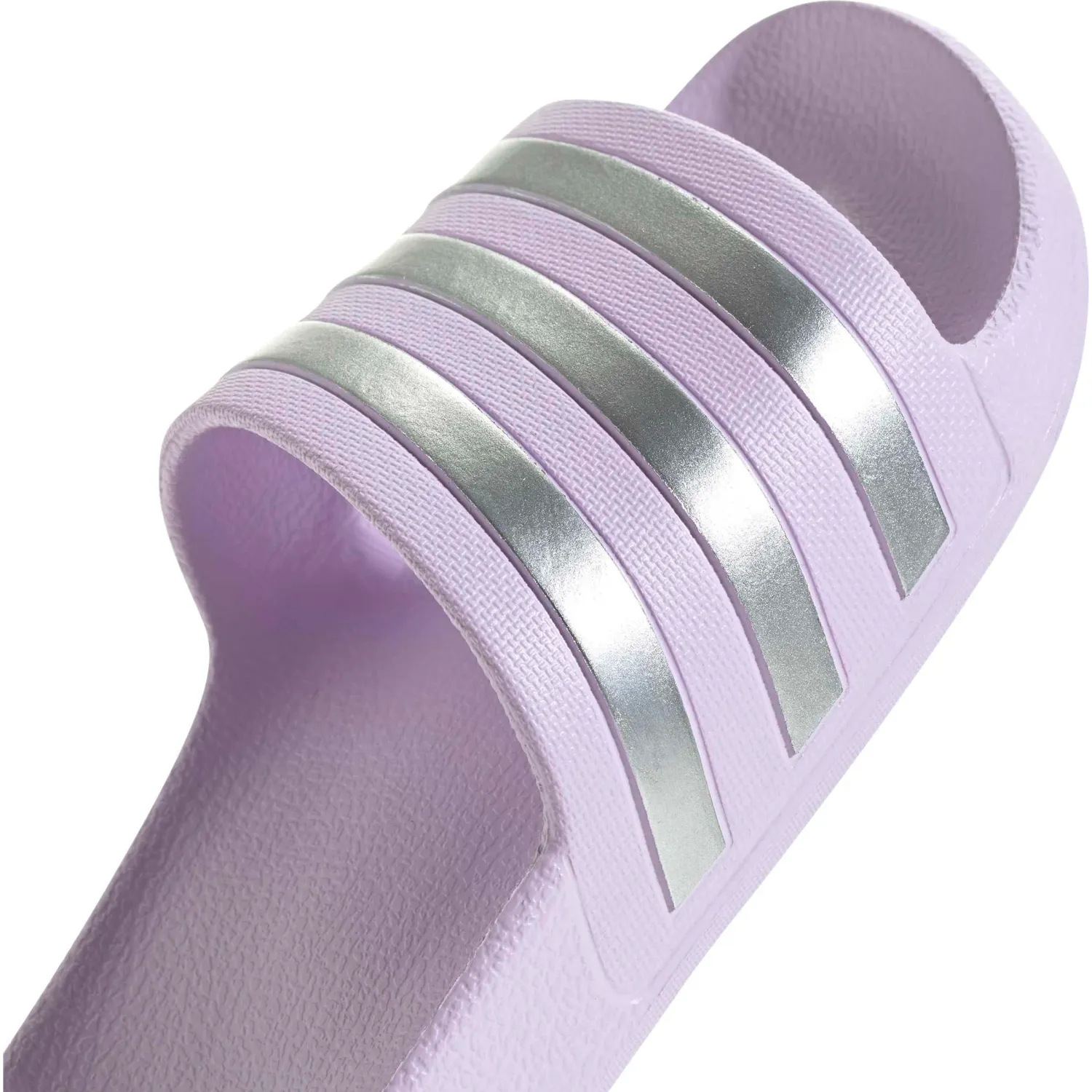 Sandalias Adidas Deportivas Mujer Adilette Aqua color lavanda | Platanitos