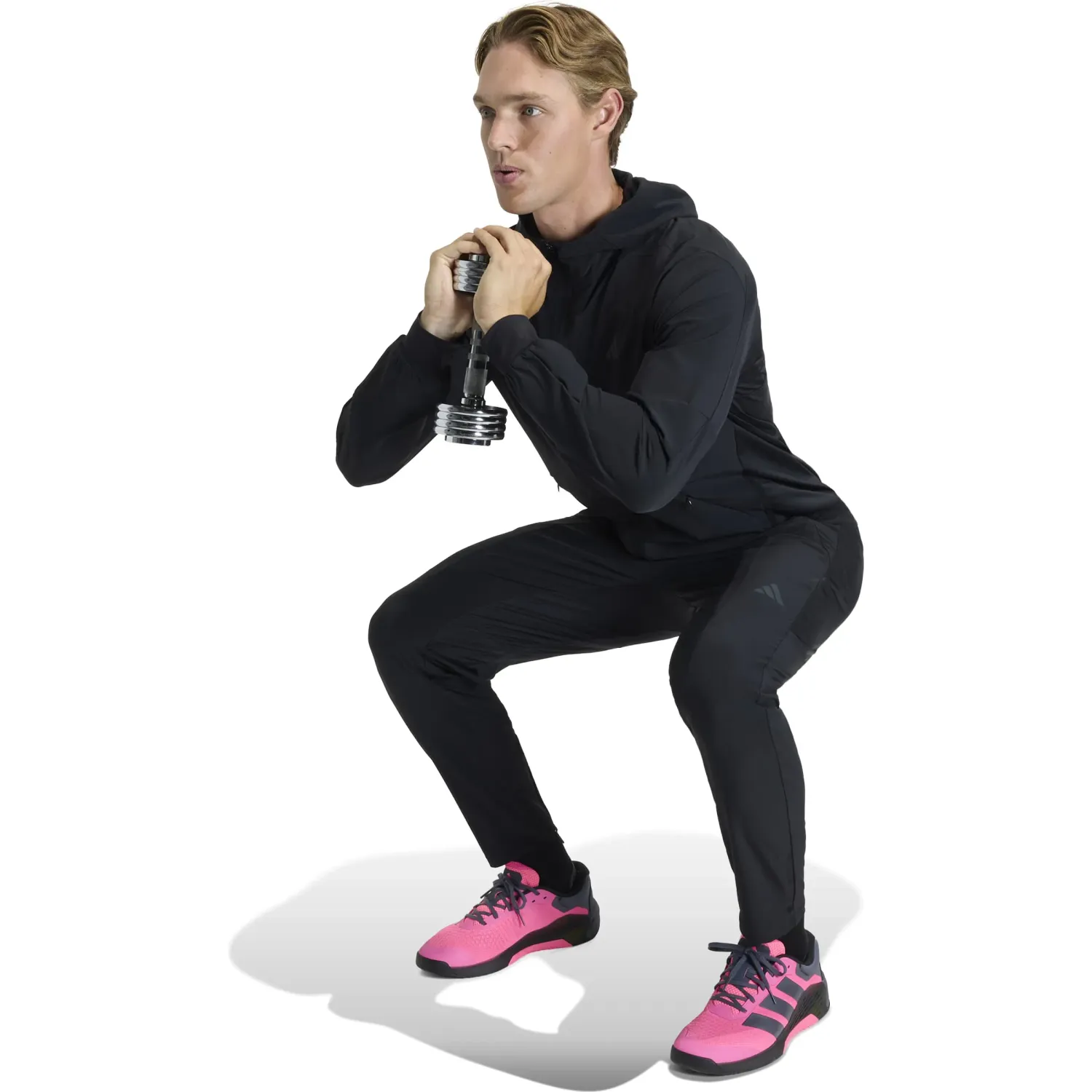 Pantalon Adidas Training Hombre D4t Hybrid Pant color negro | Platanitos