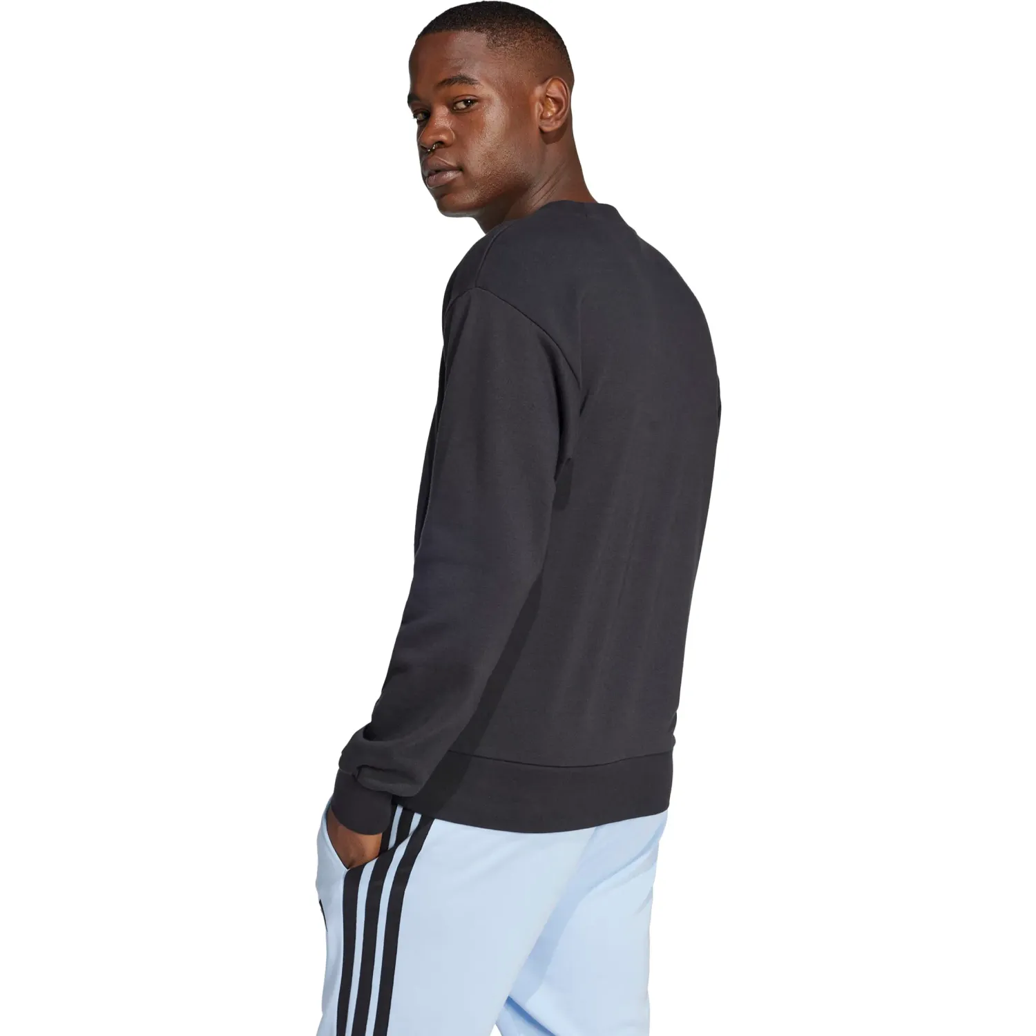 adidas Polera Adidas Deportivo Hombre M Bl Ft Swt color negro | Platanitos