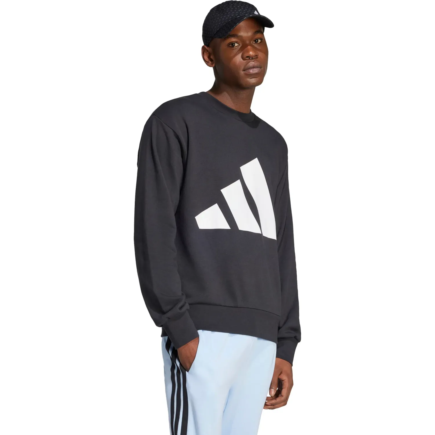 adidas Polera Adidas Deportivo Hombre M Bl Ft Swt color negro | Platanitos