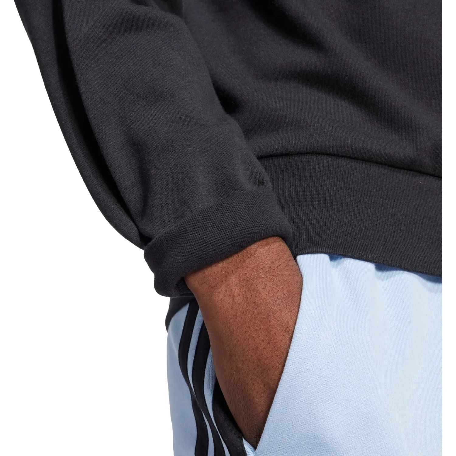 adidas Polera Adidas Deportivo Hombre M Bl Ft Swt color negro | Platanitos