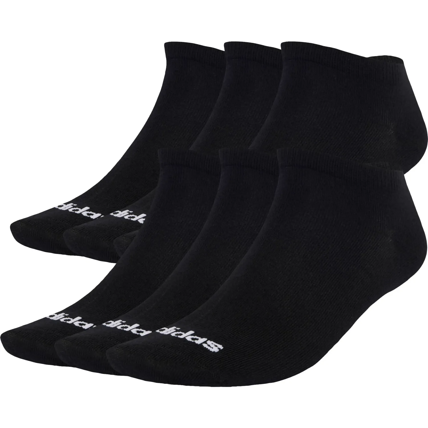 adidas Medias Adidas Deportivo Unisex T Lin Low 6p color negro | Platanitos