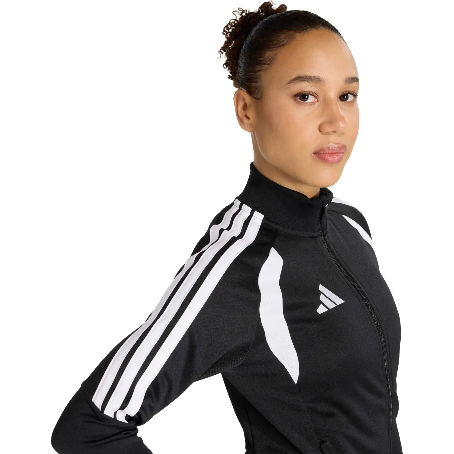 adidas Casaca Adidas De Futbol Mujer Tiro26l Trjktw color negro | Platanitos