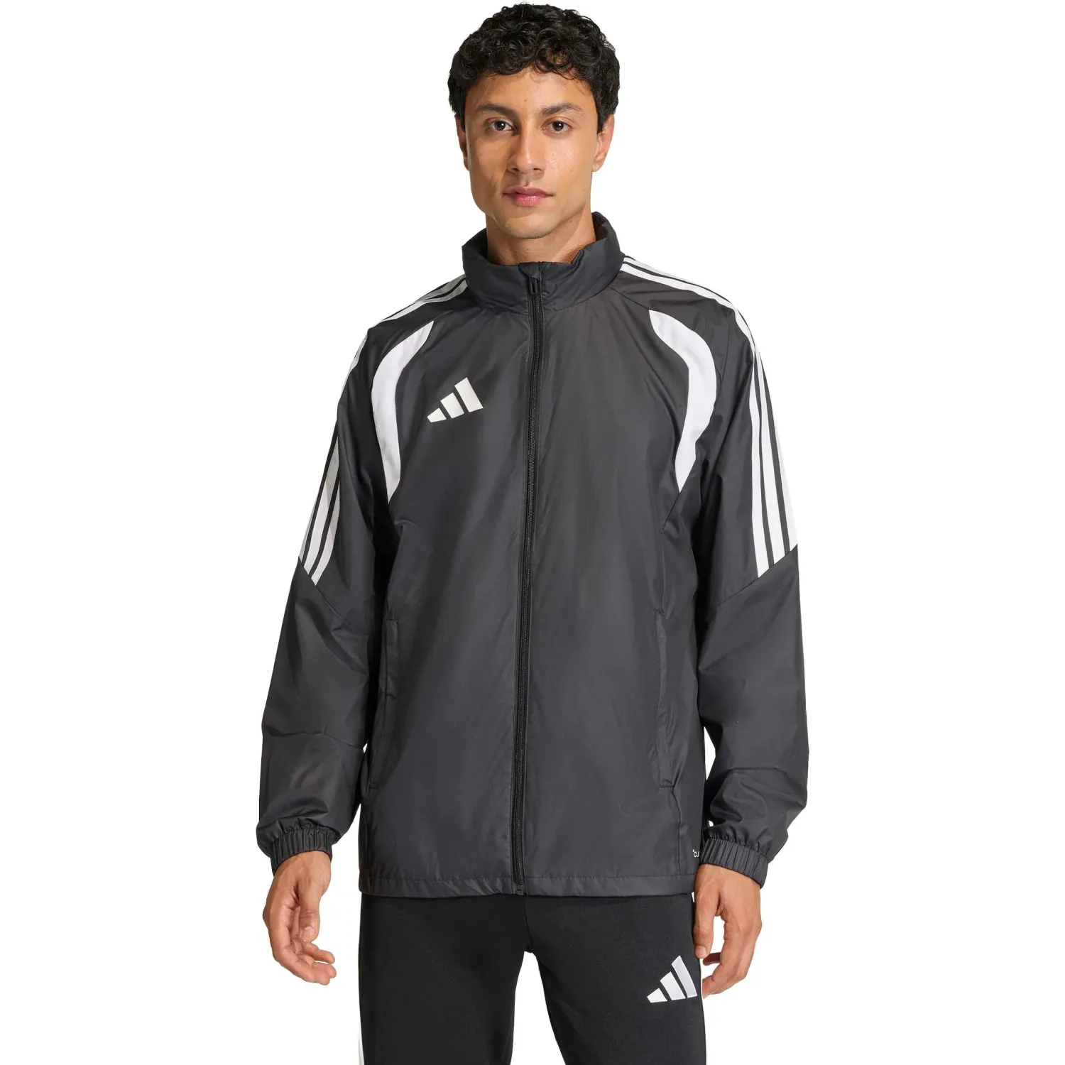 adidas Casaca Adidas De Futbol Hombre Tiro26l Wb color negro | Platanitos