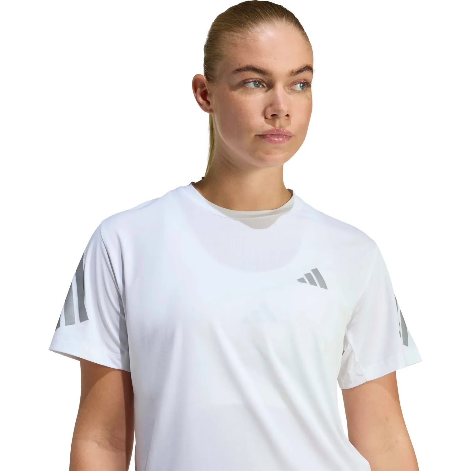 adidas Polo Adidas Running Mujer Adi365/// T W color blanco | Platanitos