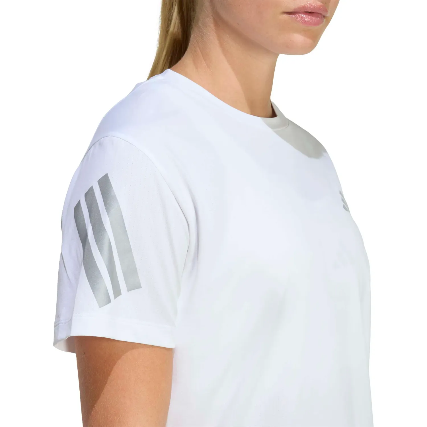 adidas Polo Adidas Running Mujer Adi365/// T W color blanco | Platanitos