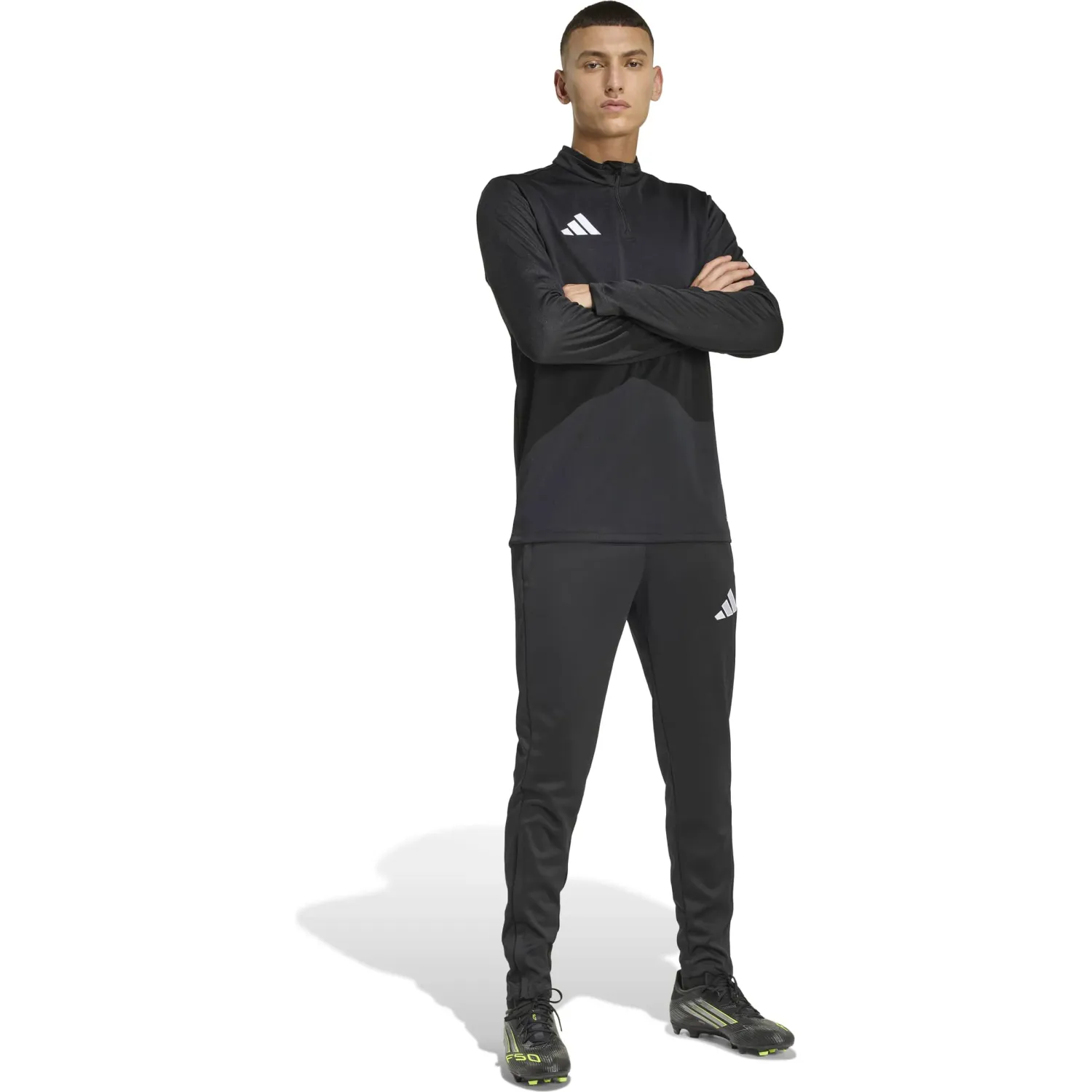 Casaca Adidas De Futbol Hombre Ent26 Tr Top color negro | Platanitos