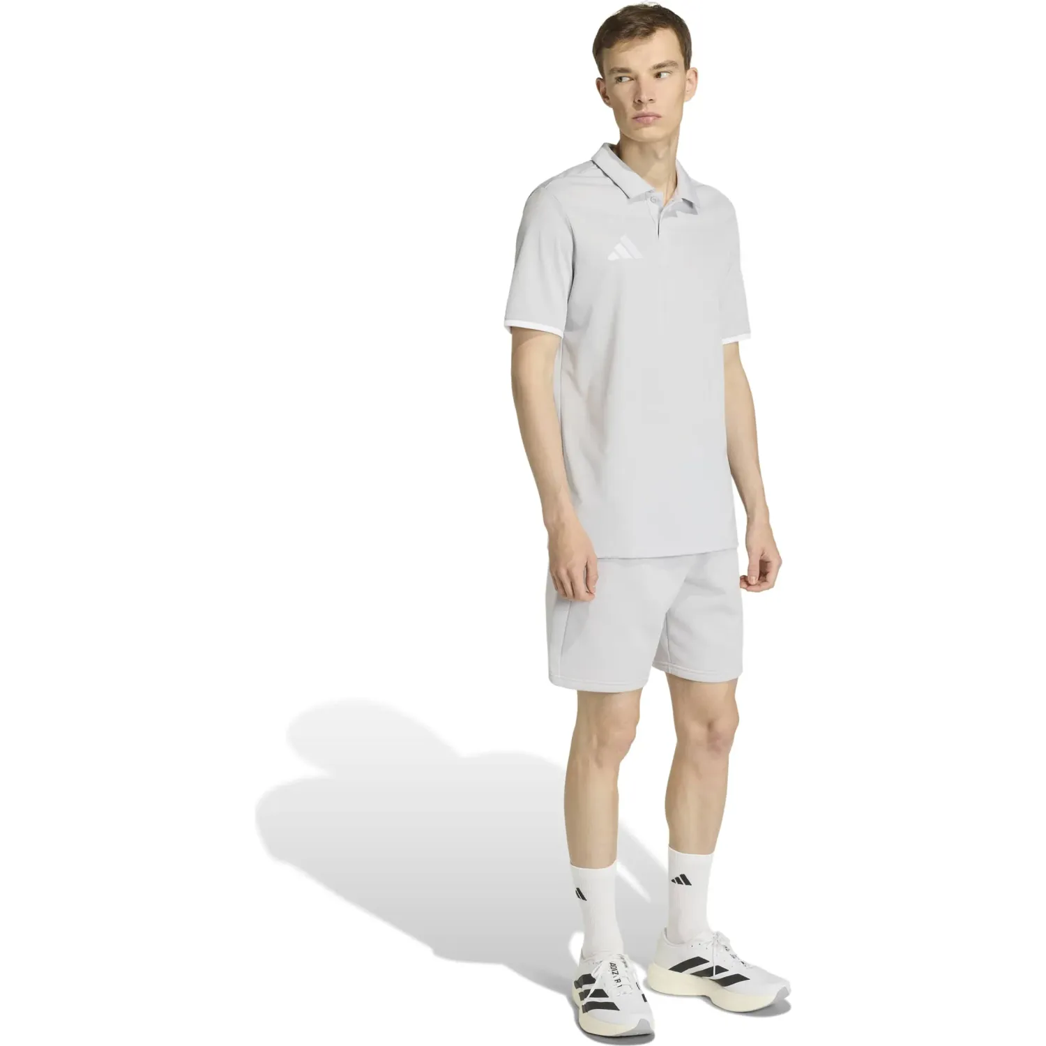 Polo Adidas De Futbol Hombre Ent26 Polo color gris | Platanitos