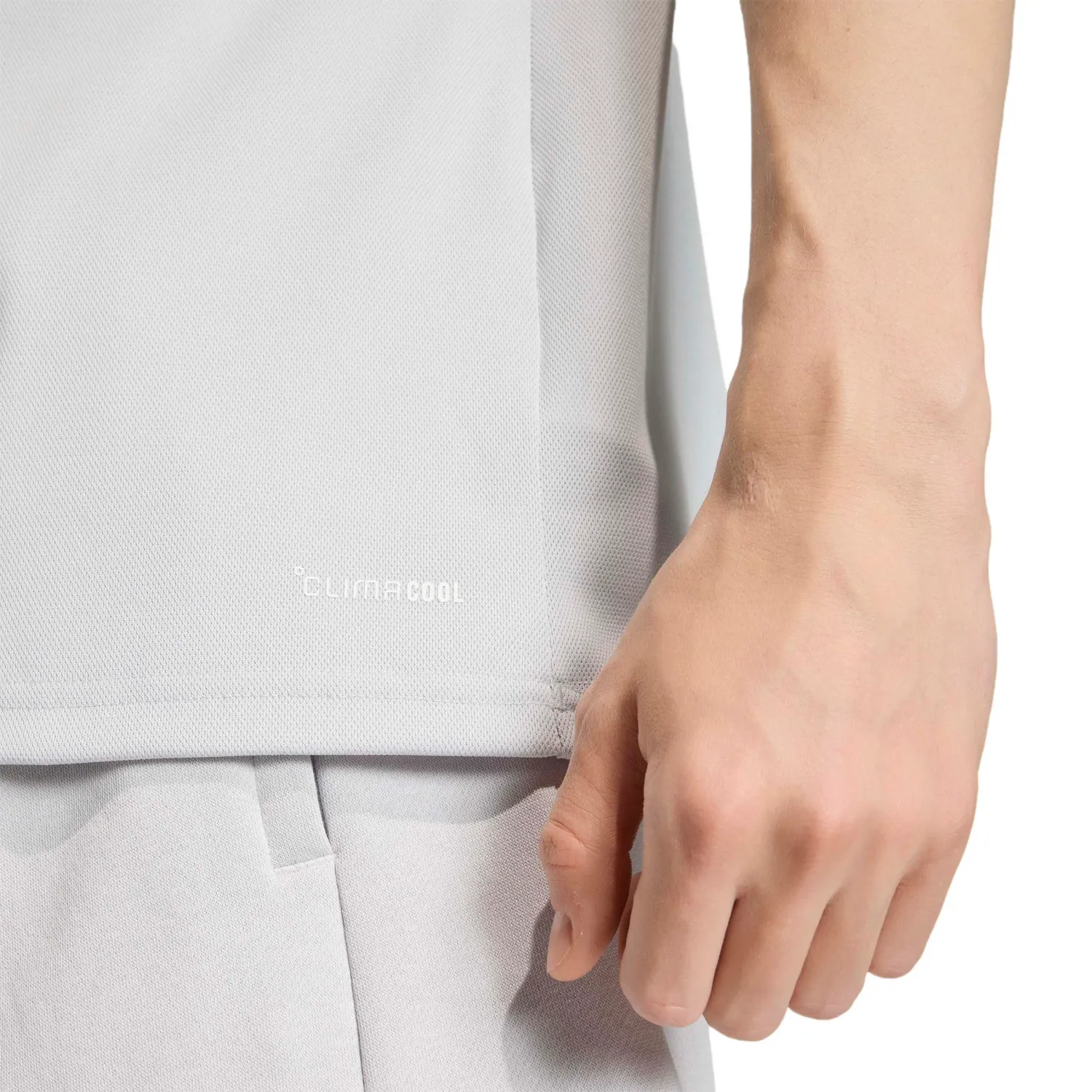 Polo Adidas De Futbol Hombre Ent26 Polo color gris | Platanitos