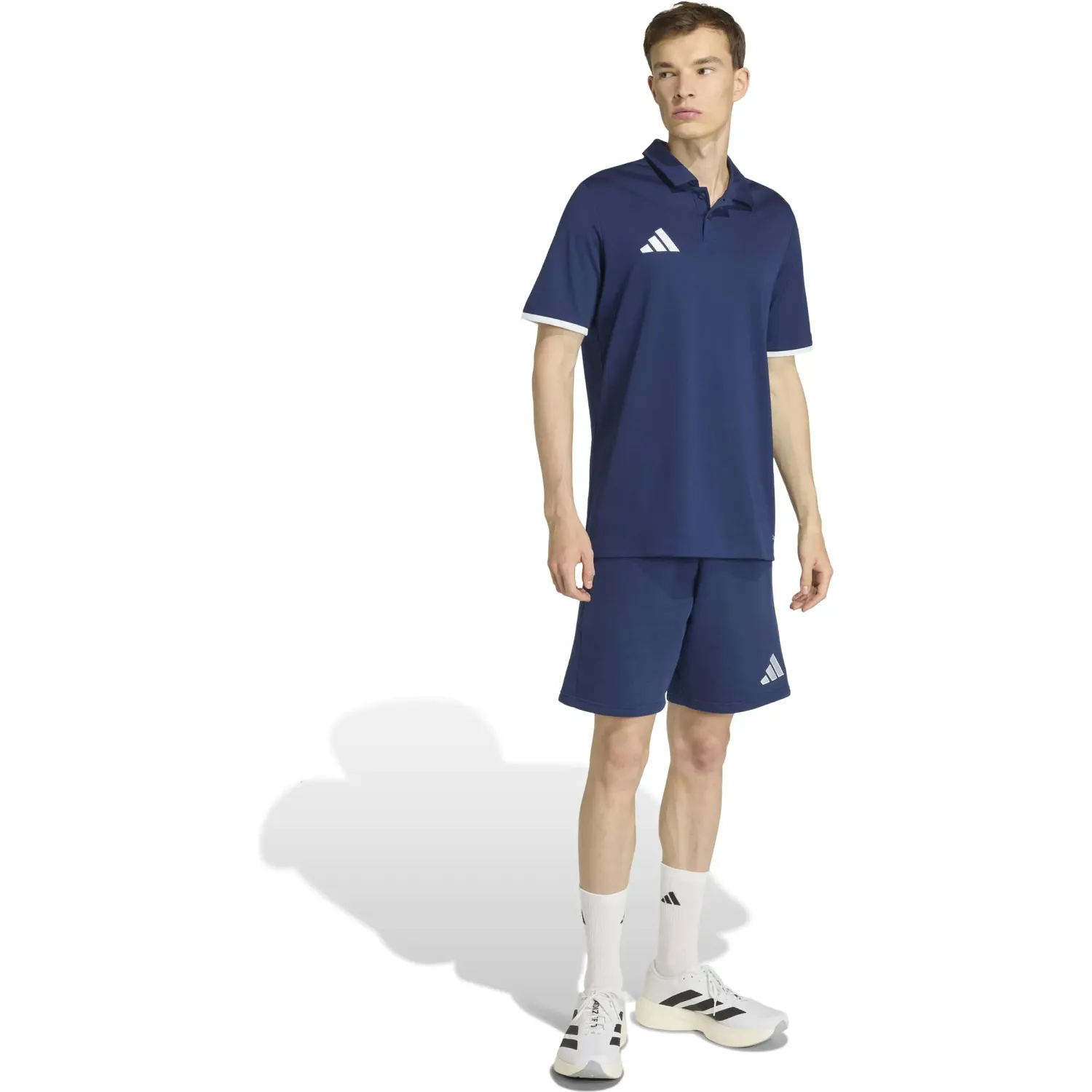 Polo Adidas De Futbol Hombre Ent26 Polo color navy | Platanitos