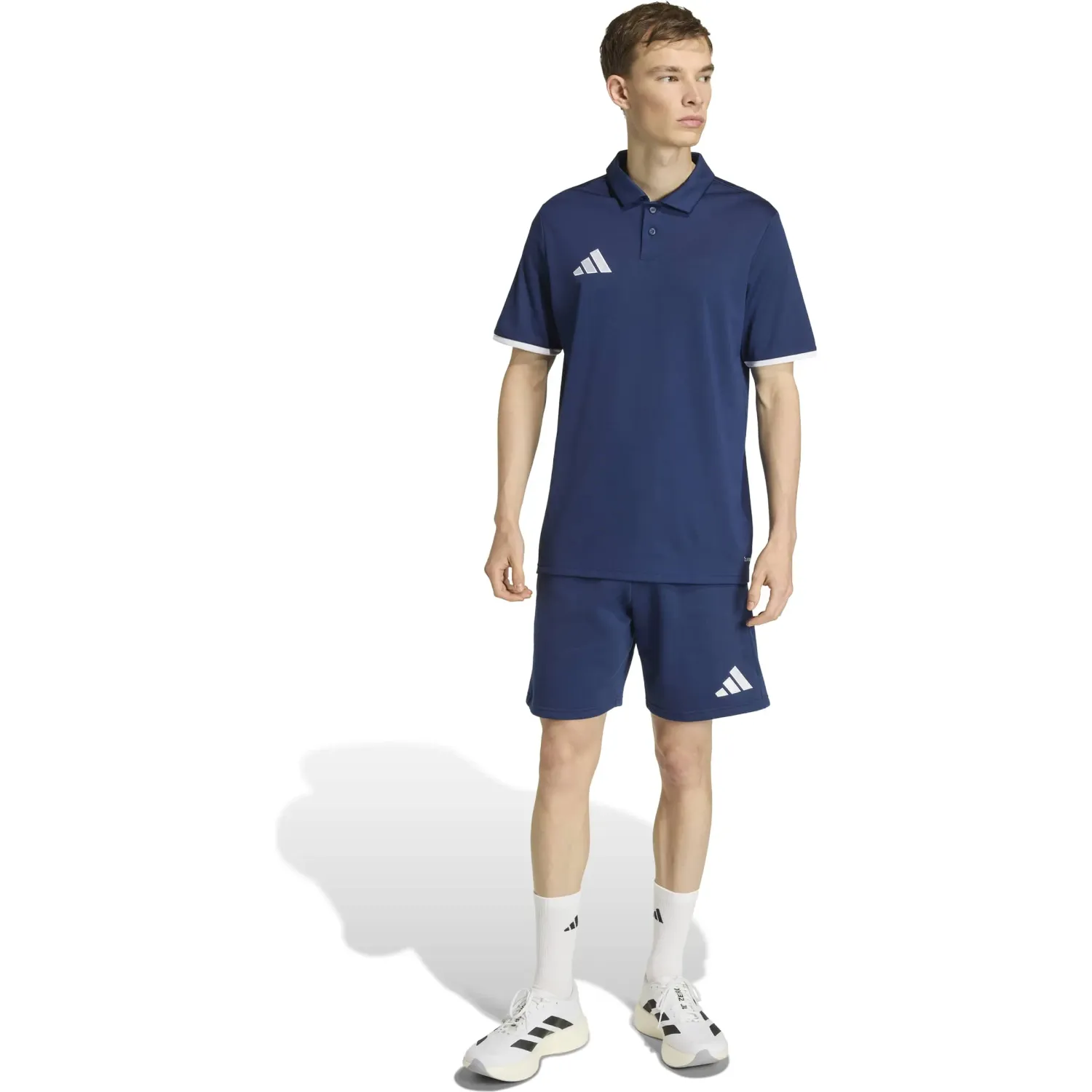 Polo Adidas De Futbol Hombre Ent26 Polo color navy | Platanitos