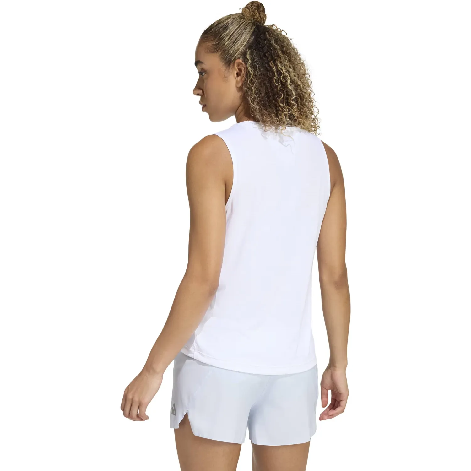adidas Bividi Adidas Running Mujer Run Ess Tank W color blanco | Platanitos