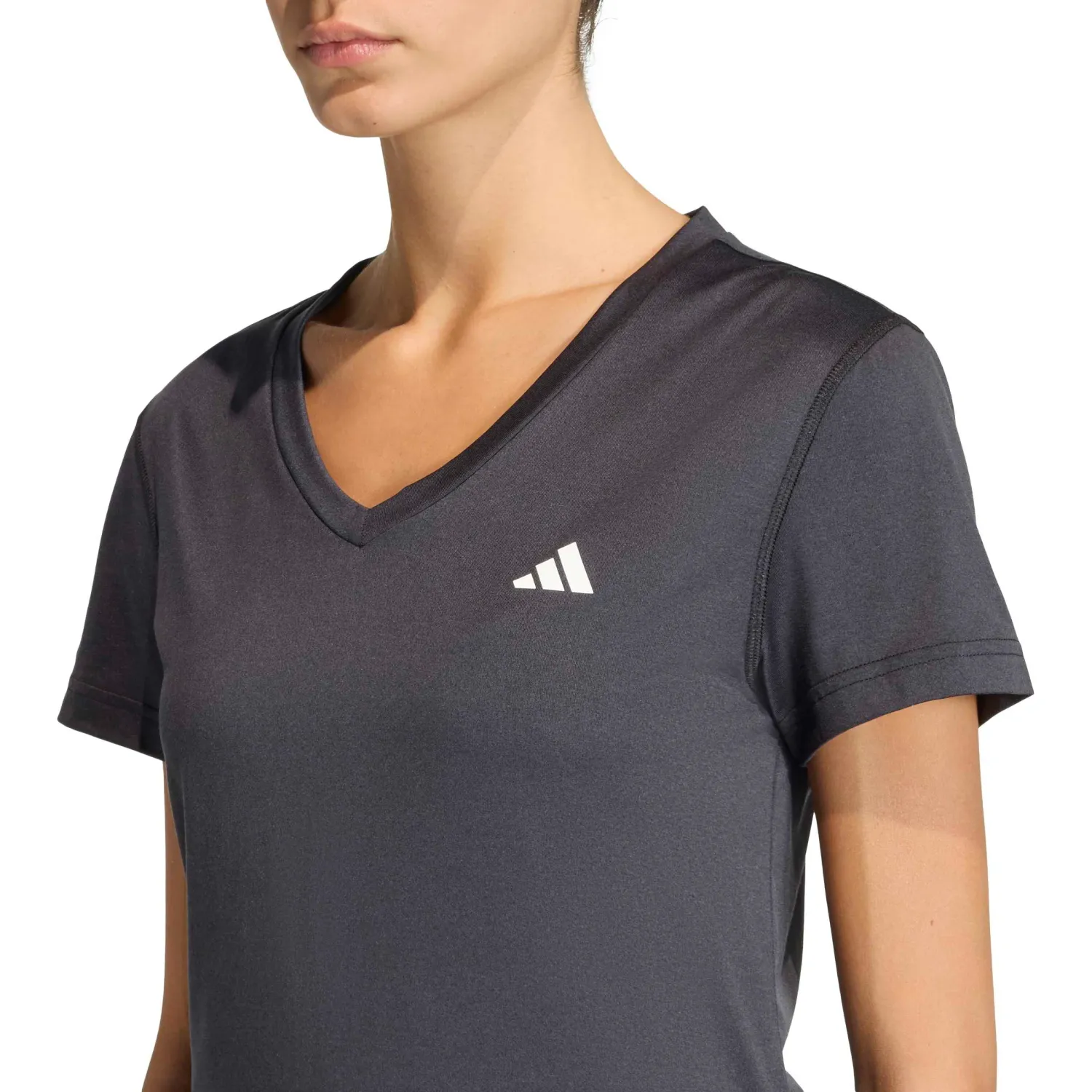 adidas Polo Adidas Training Mujer We Min V Nk Tee color negro | Platanitos