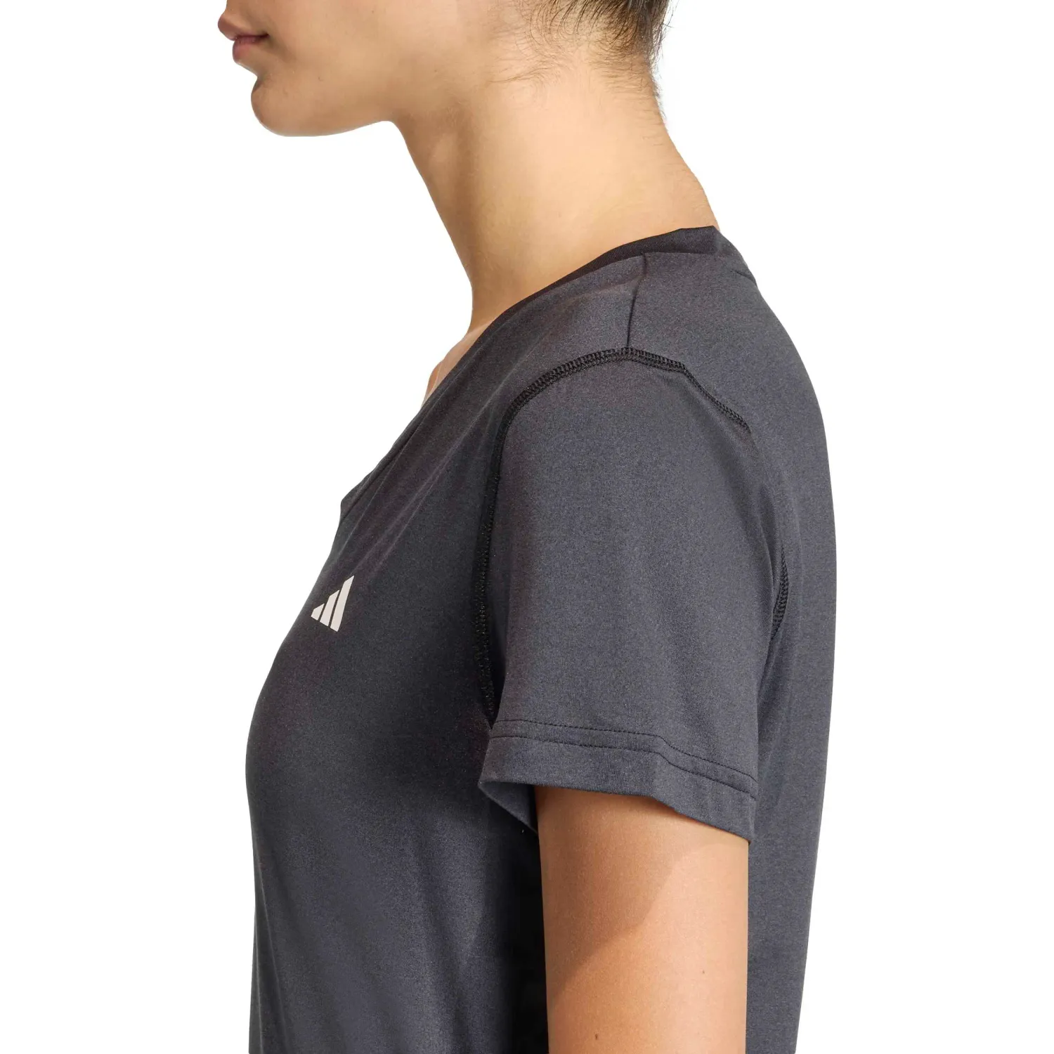 adidas Polo Adidas Training Mujer We Min V Nk Tee color negro | Platanitos