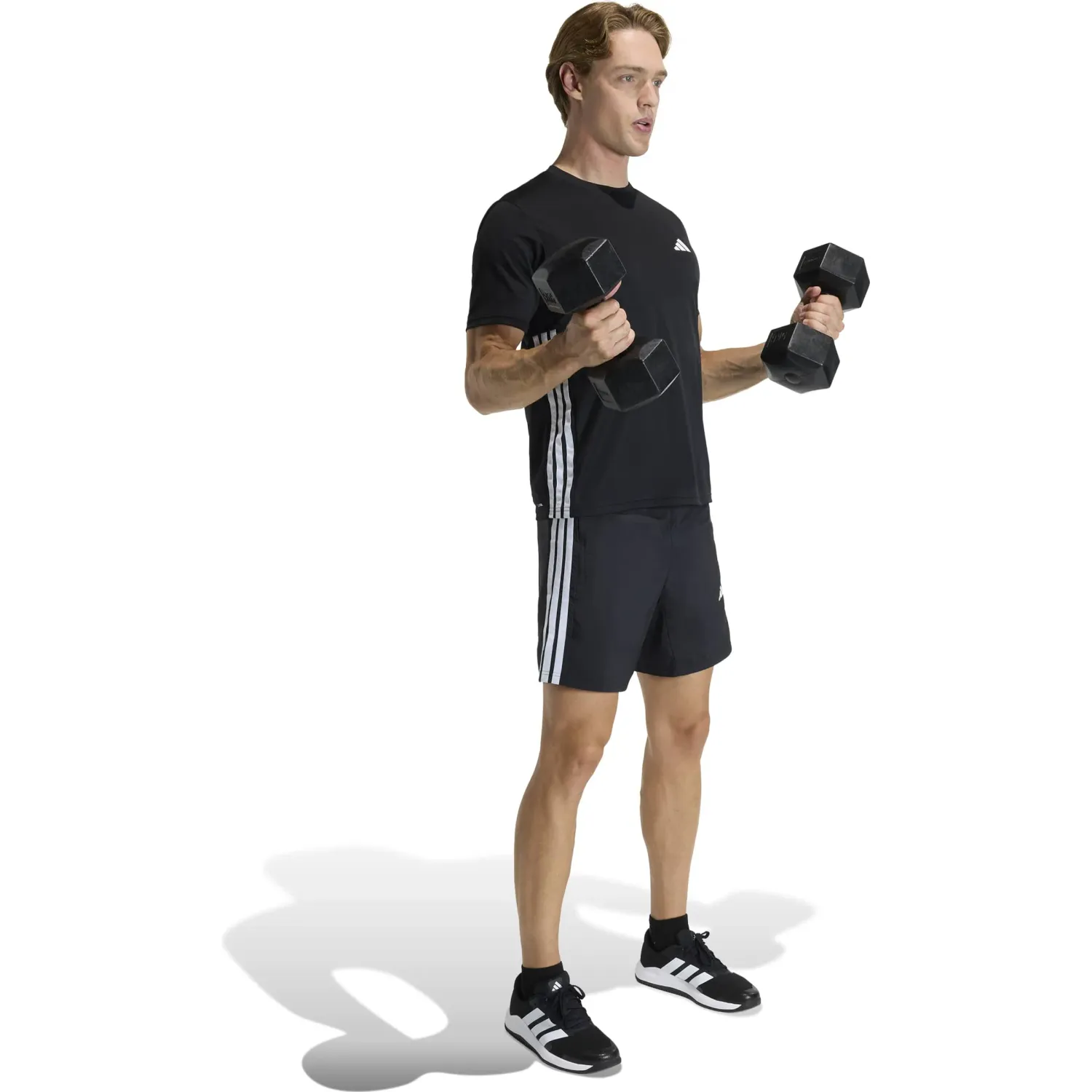adidas Short Adidas Training Hombre We Bas 3swv Sh color negro | Platanitos