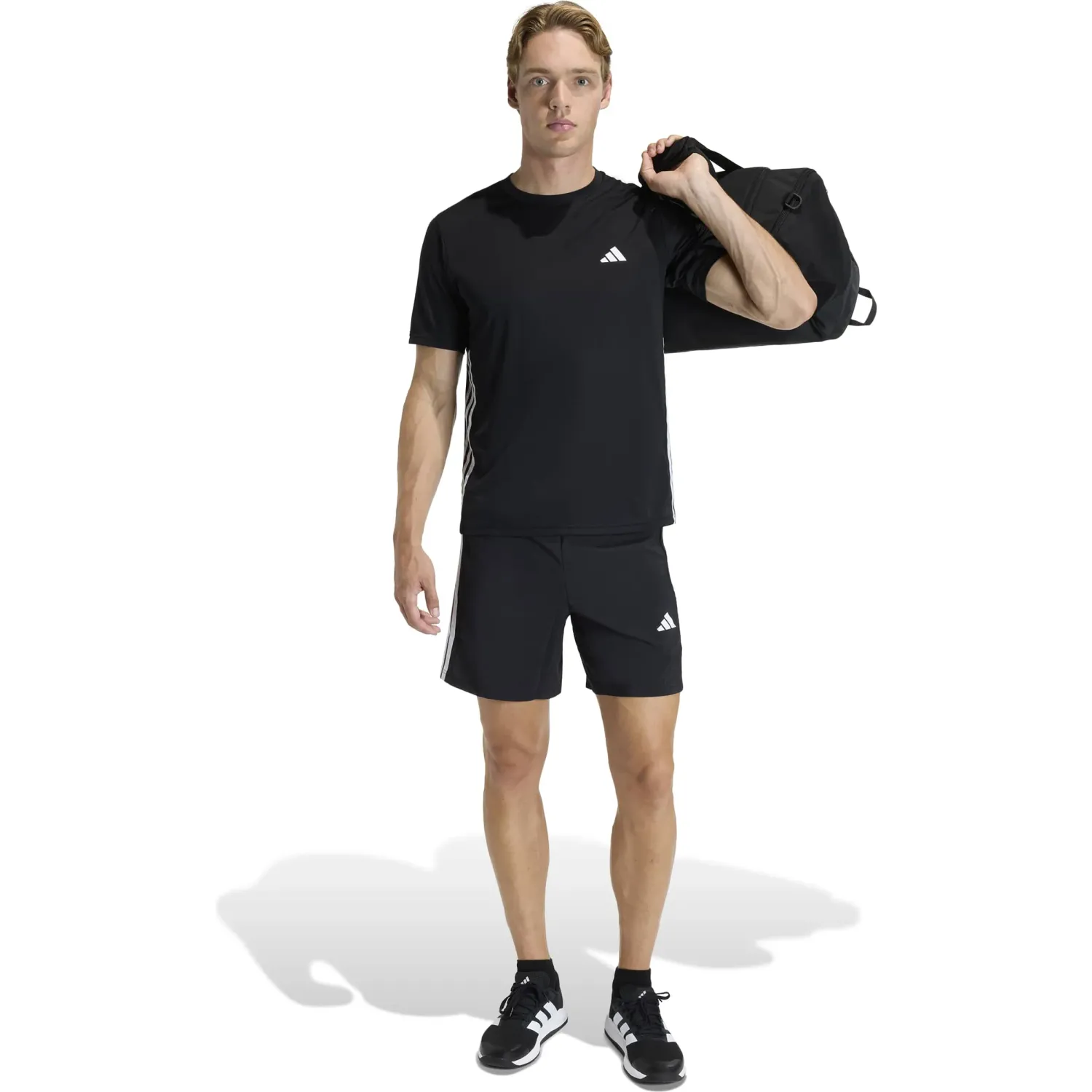 adidas Short Adidas Training Hombre We Bas 3swv Sh color negro | Platanitos