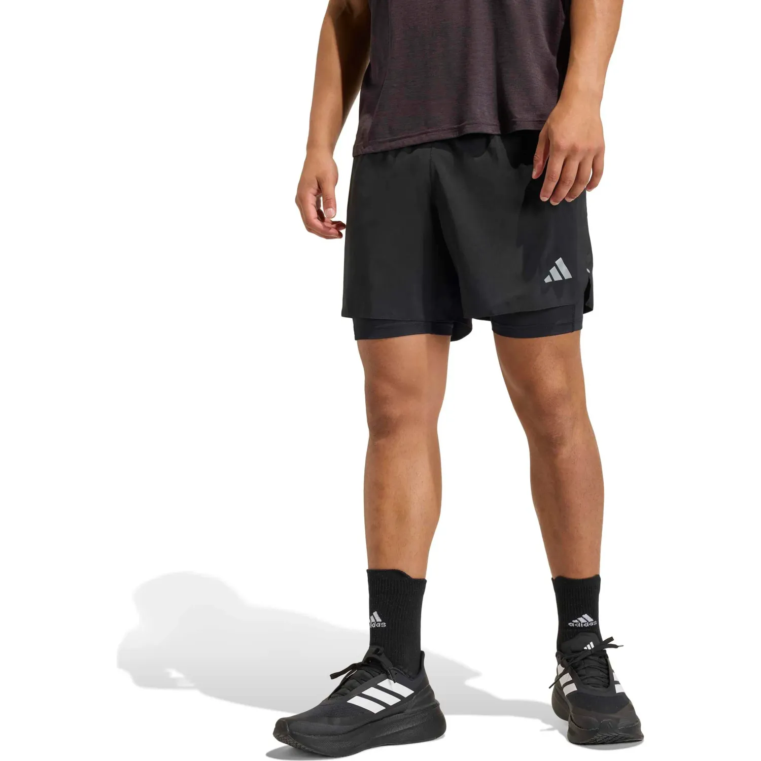 adidas Short Adidas Running Hombre Run Ess 21 S M color negro | Platanitos