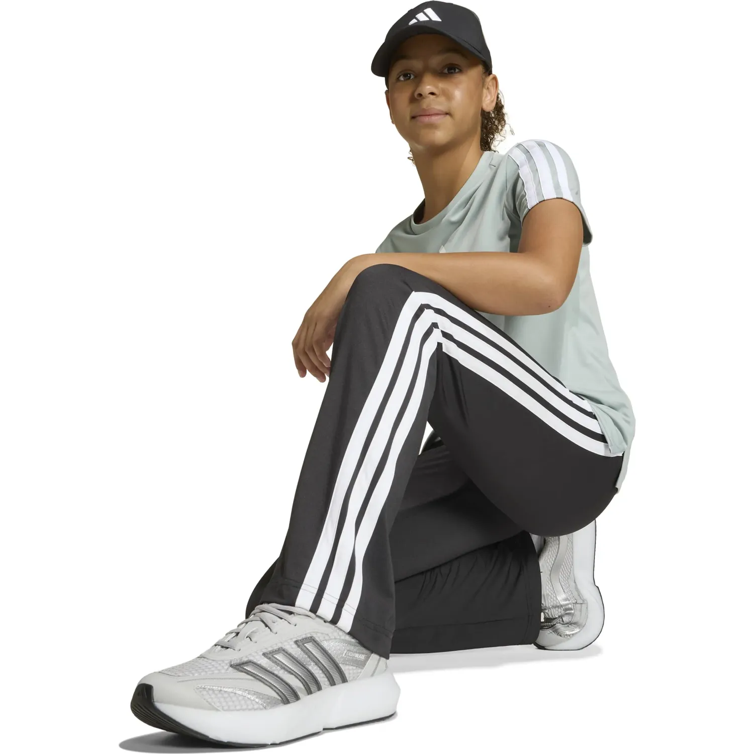 adidas Pantalon Adidas Training Juvenil Jg Tr-Es 3s Fl color negro | Platanitos