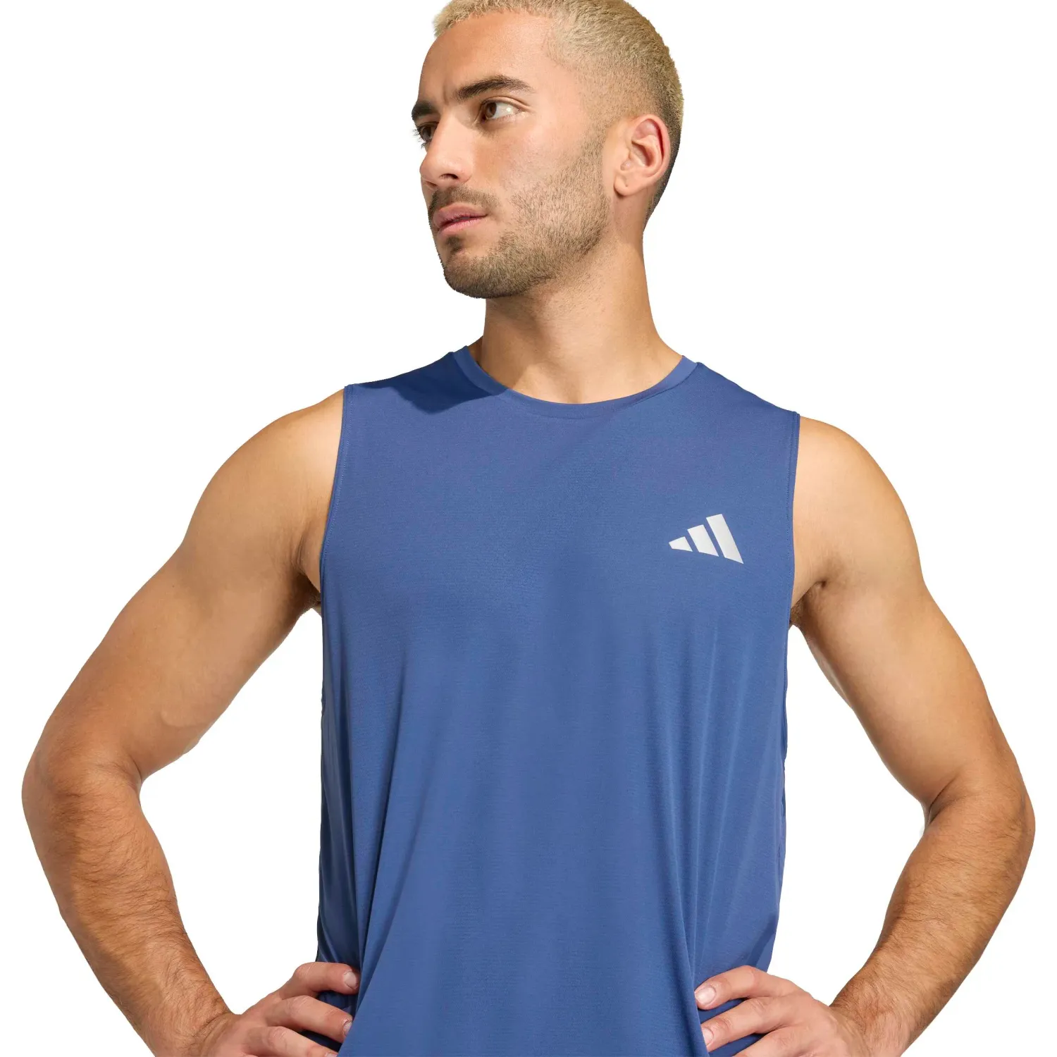 Bividi Adidas Running Hombre Run Ess Tank M color indigo | Platanitos