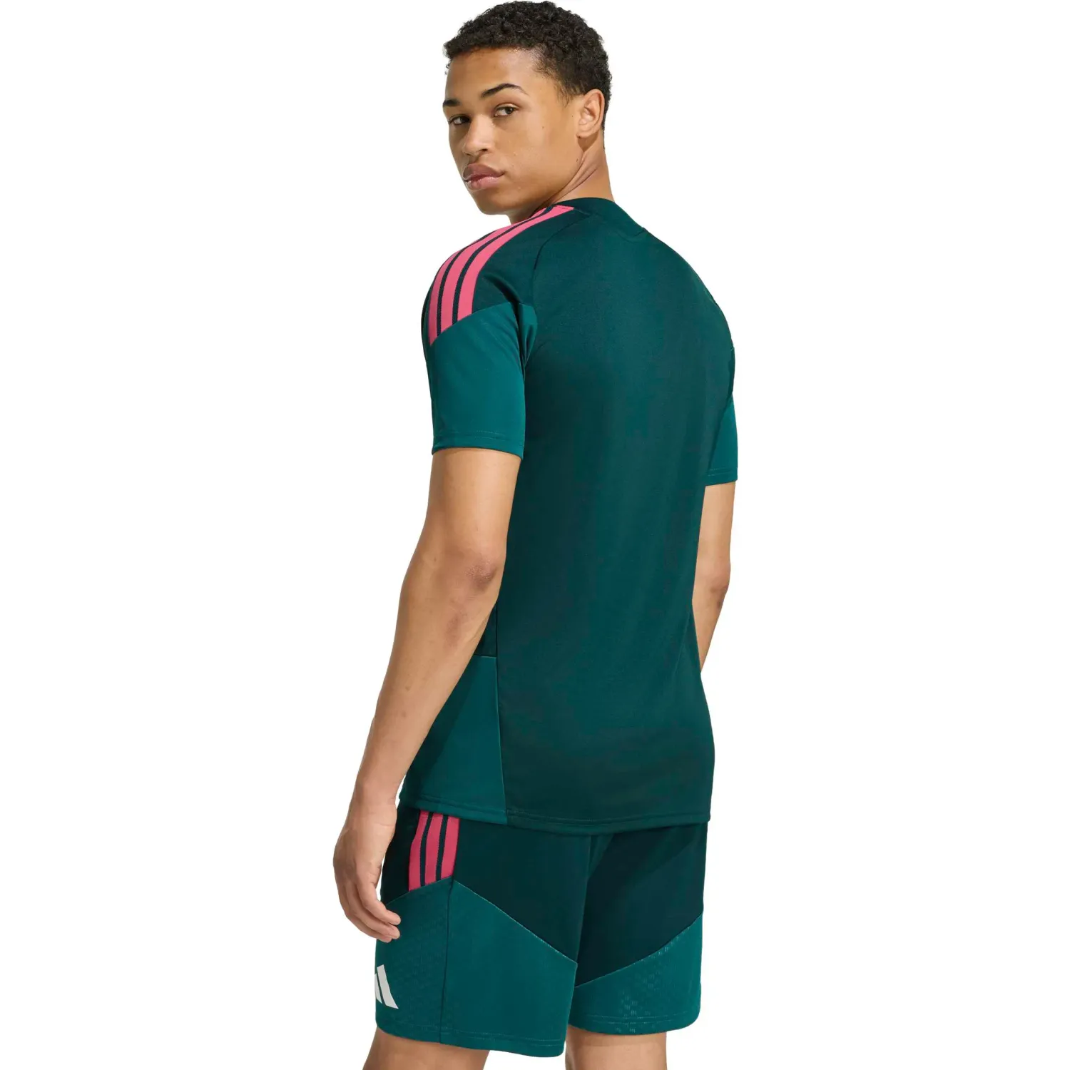 adidas Polo Adidas De Futbol Hombre Real Tr Jsy color verde | Platanitos
