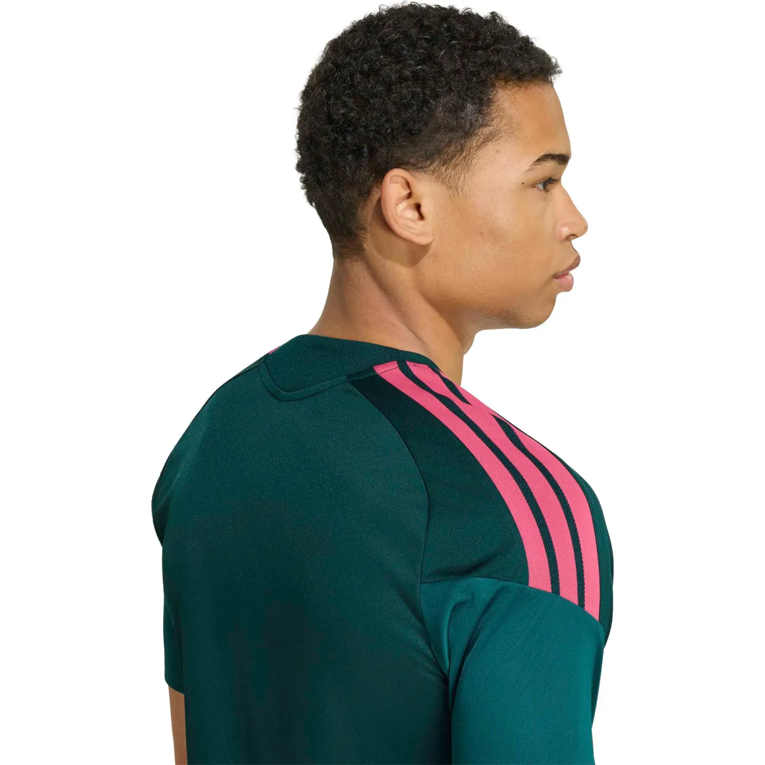 adidas Polo Adidas De Futbol Hombre Real Tr Jsy color verde | Platanitos