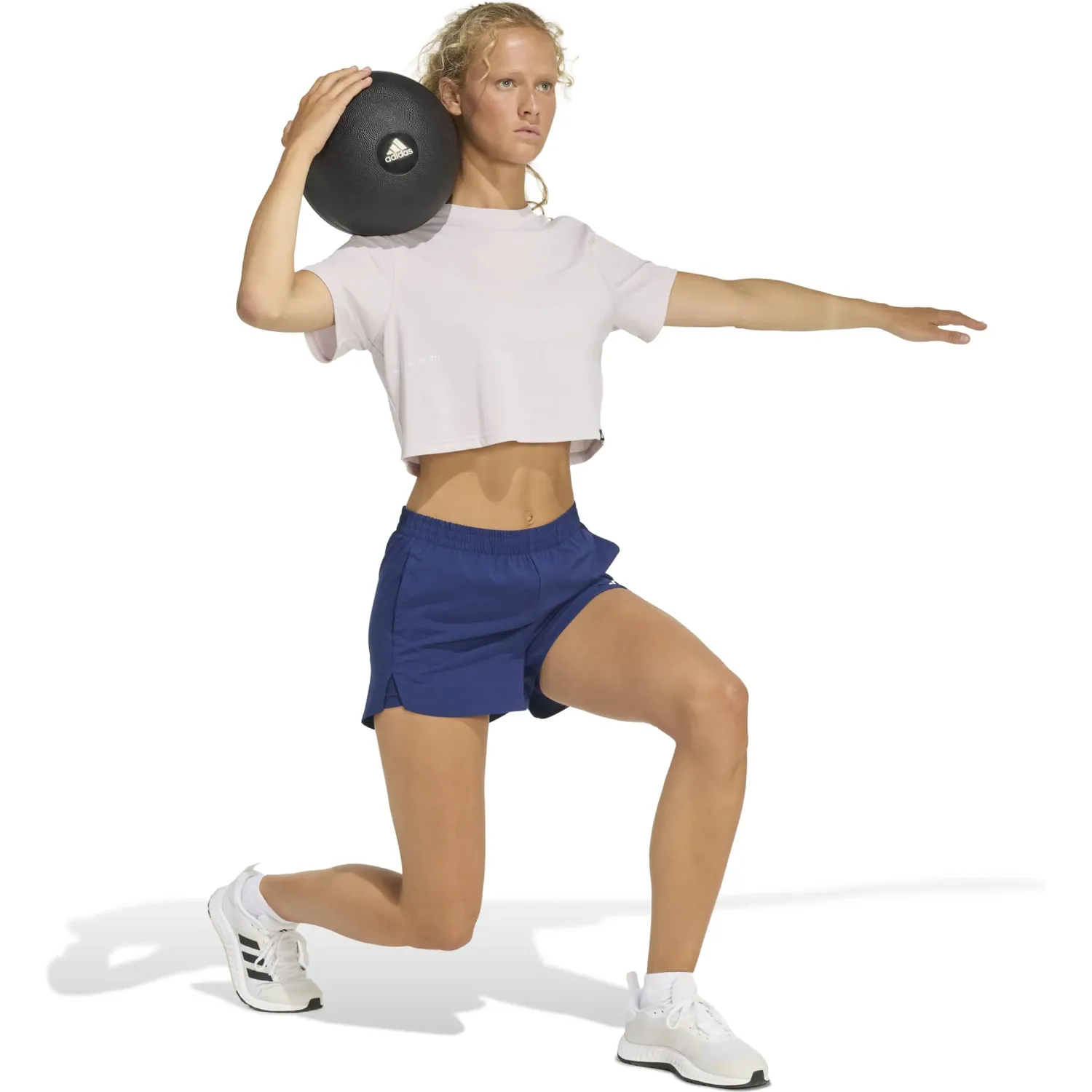 adidas Short Adidas Training Mujer We Min 2in1 Sh color azul | Platanitos
