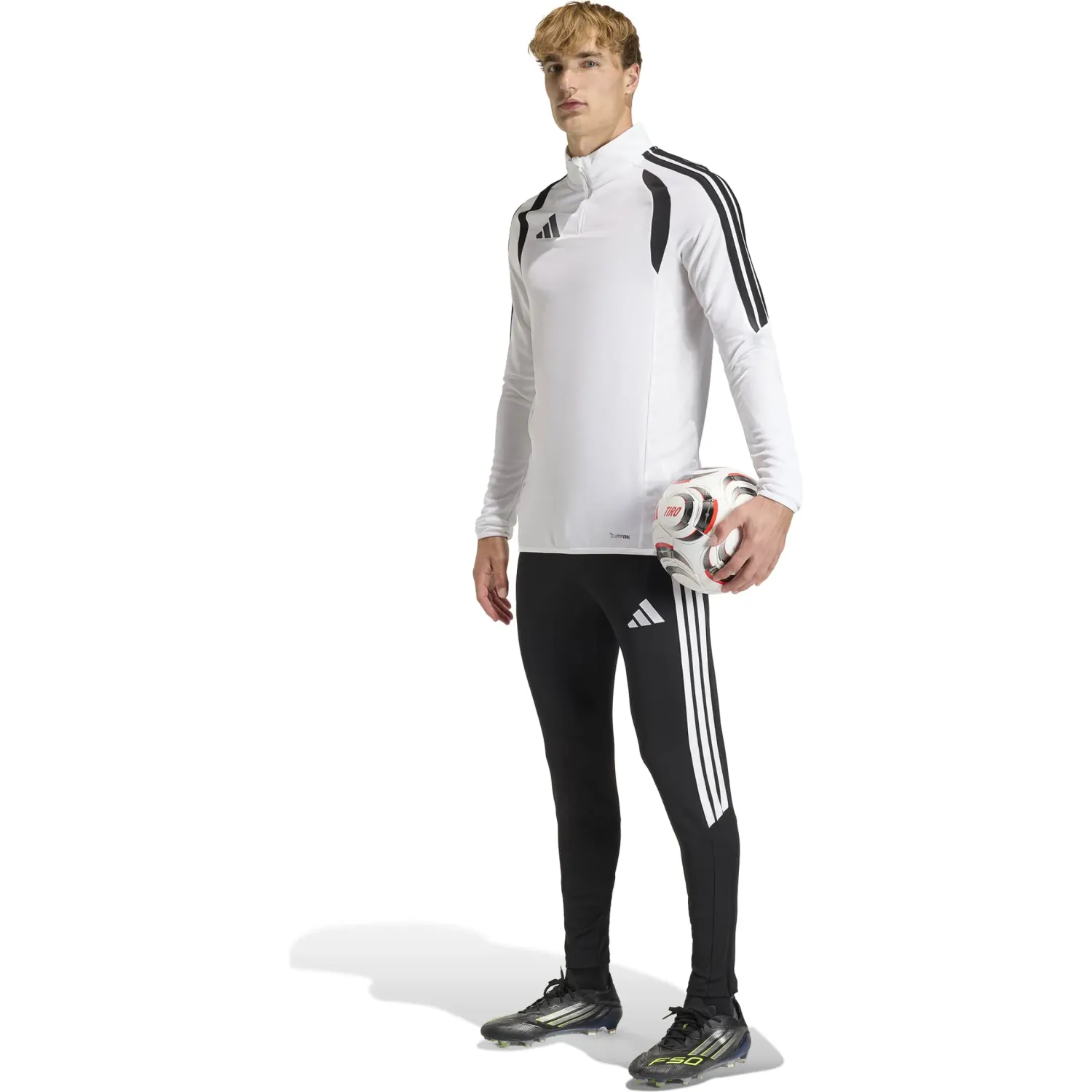 Casaca Adidas De Futbol Hombre Tiro26l Tr Top color blanco | Platanitos