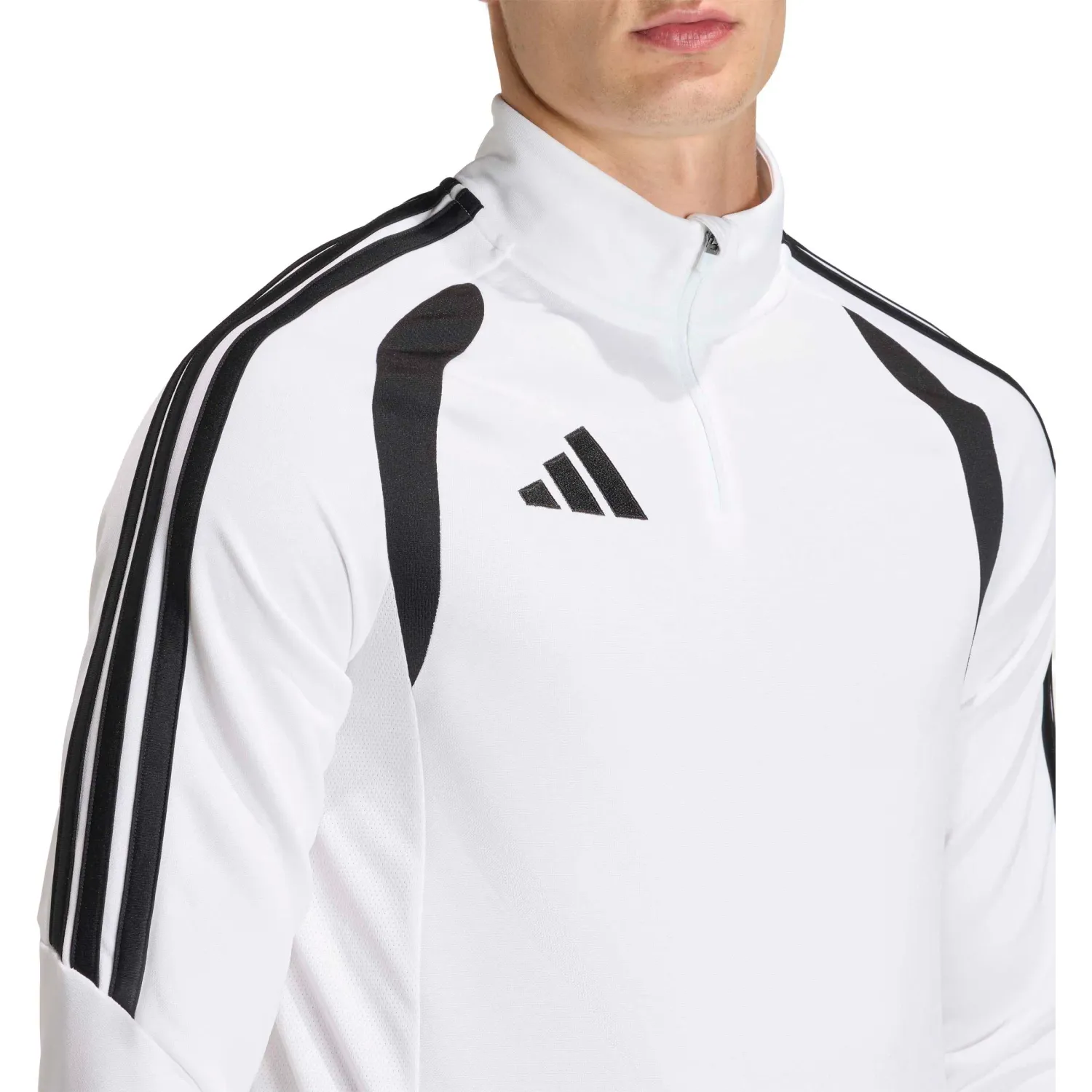 Casaca Adidas De Futbol Hombre Tiro26l Tr Top color blanco | Platanitos