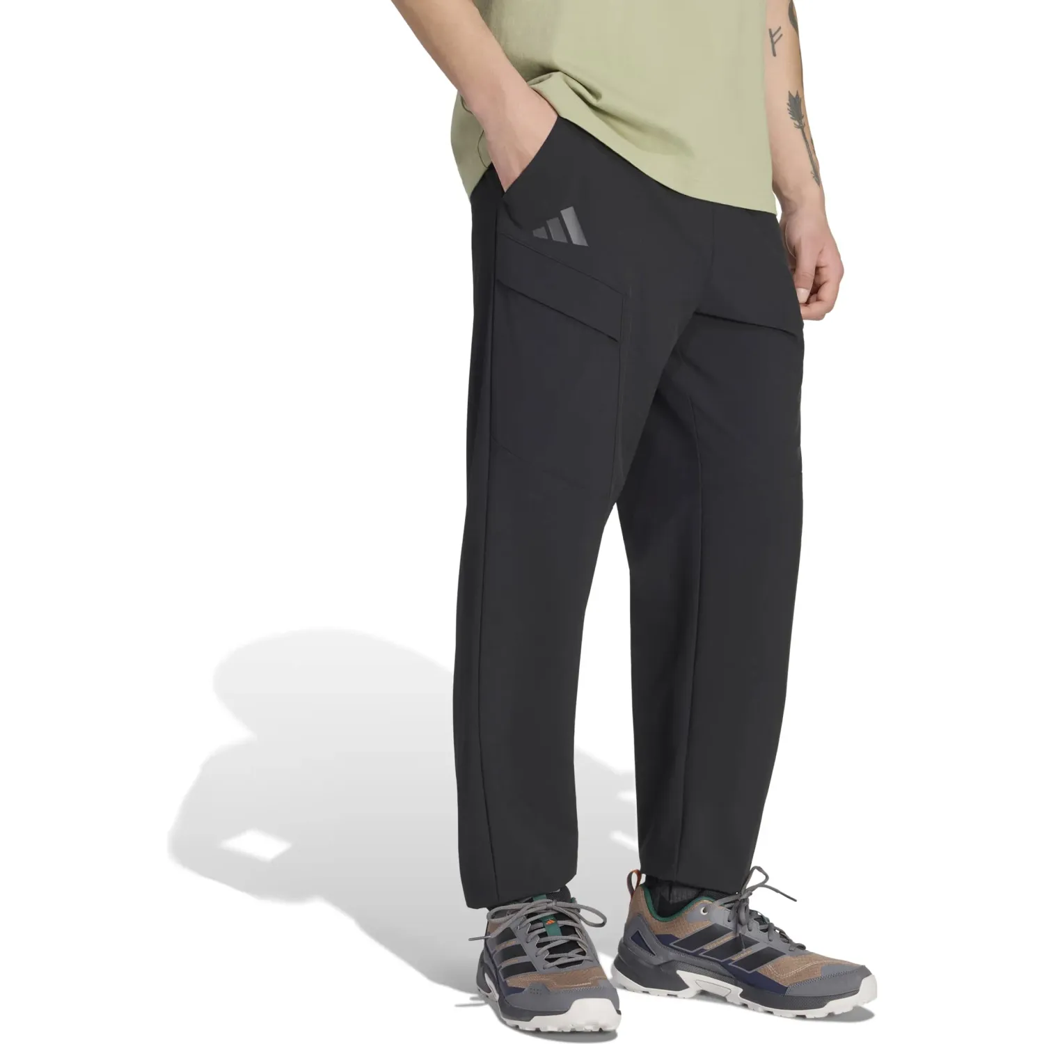 Pantalon Adidas Outdoor Hombre Mt Liteflex J color negro | Platanitos