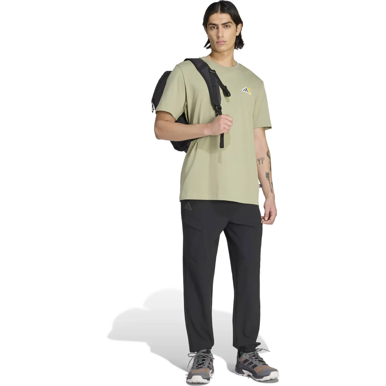 Pantalon Adidas Outdoor Hombre Mt Liteflex J color negro | Platanitos