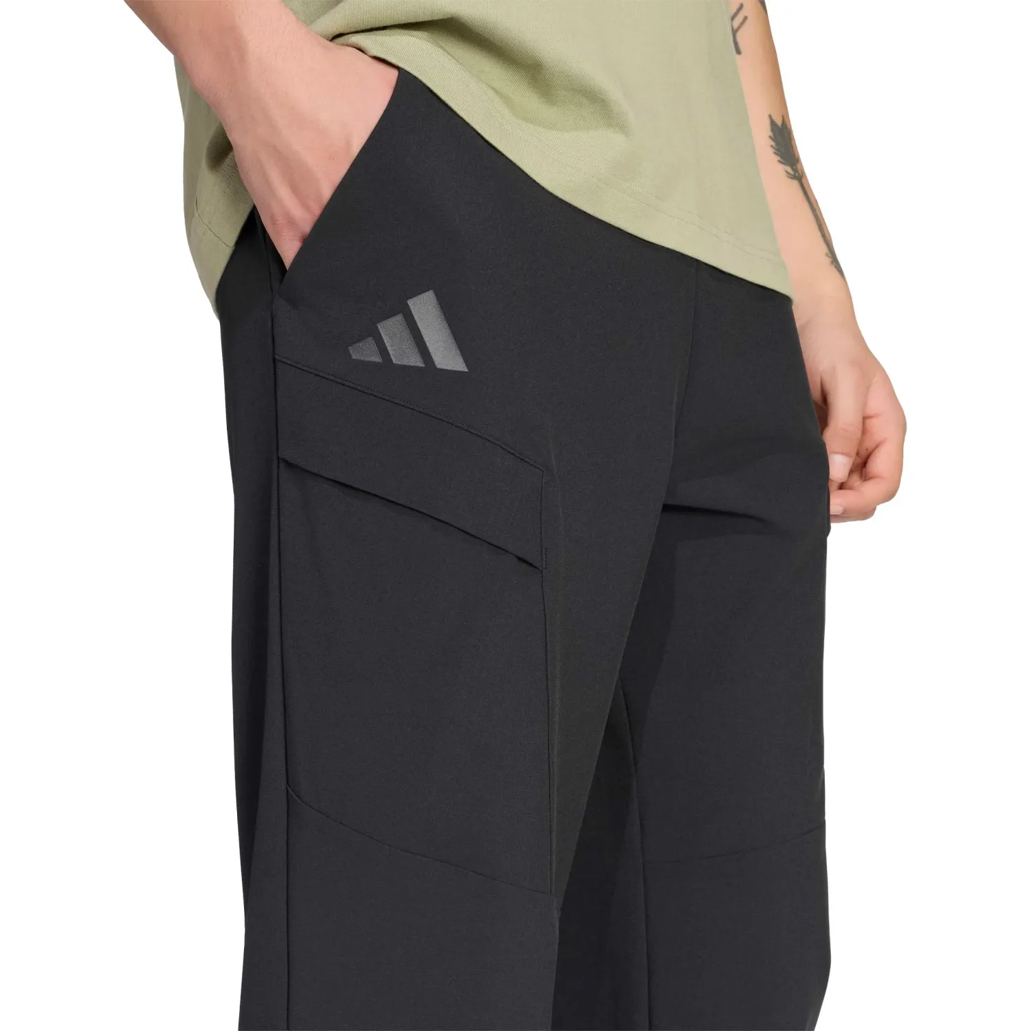Pantalon Adidas Outdoor Hombre Mt Liteflex J color negro | Platanitos