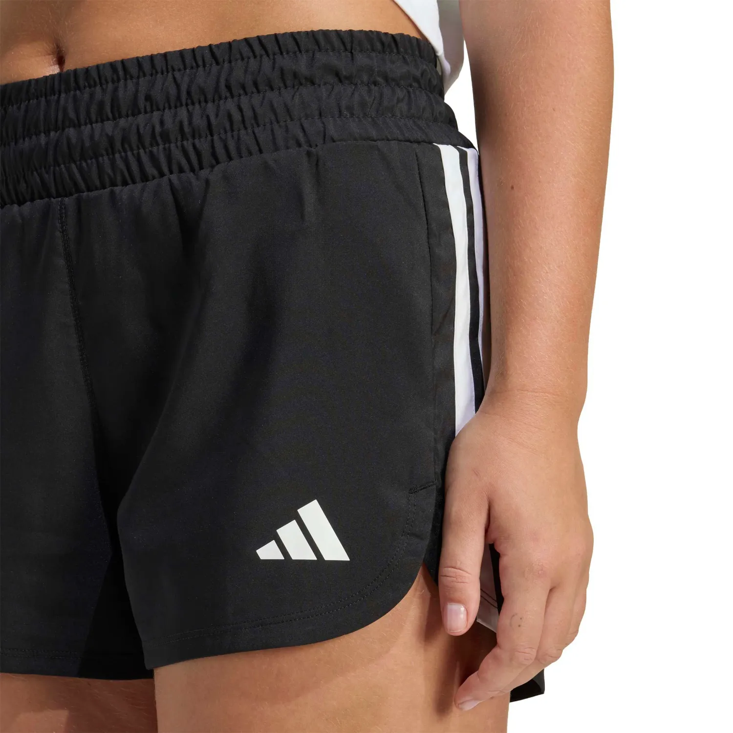 adidas Short Adidas Training Mujer Pacer High W color negro | Platanitos