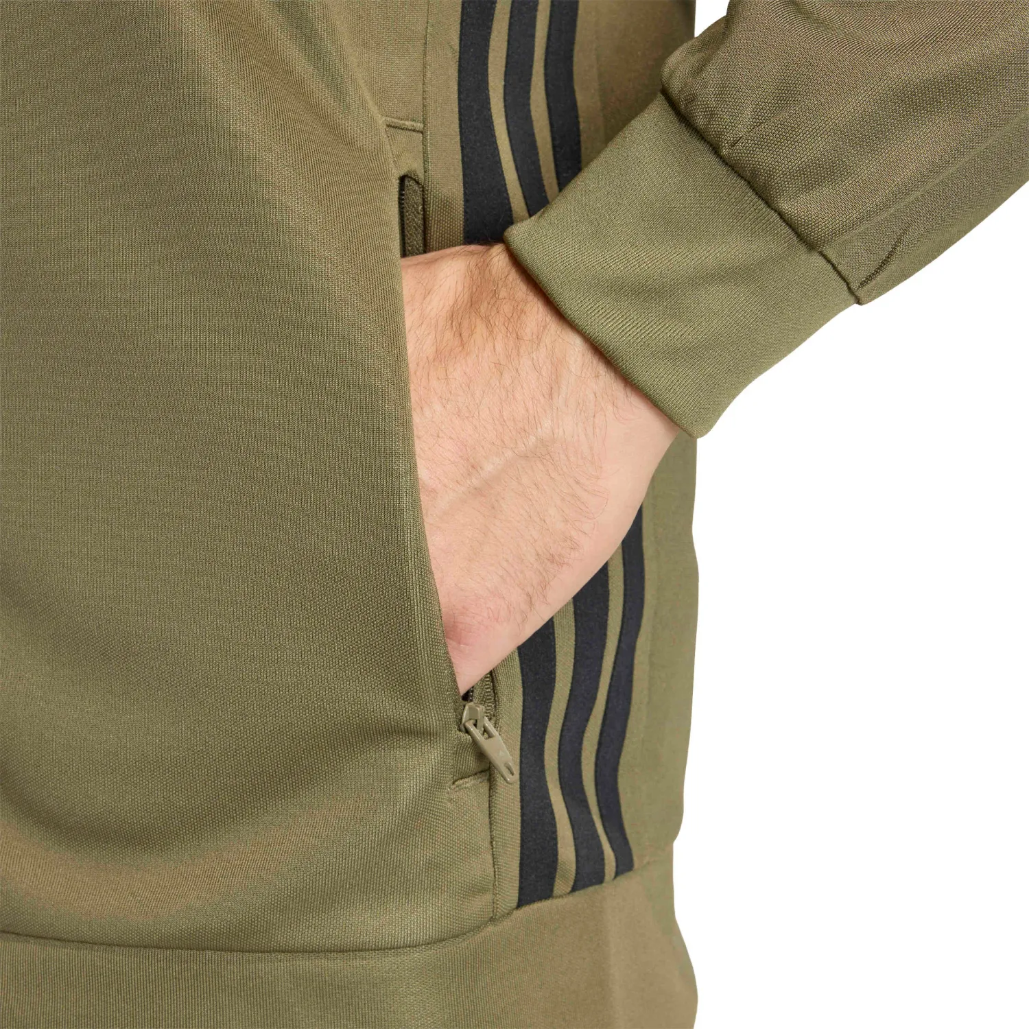 Casaca Adidas Training Hombre We Allset 3s Tt color verde olivo | Platanitos