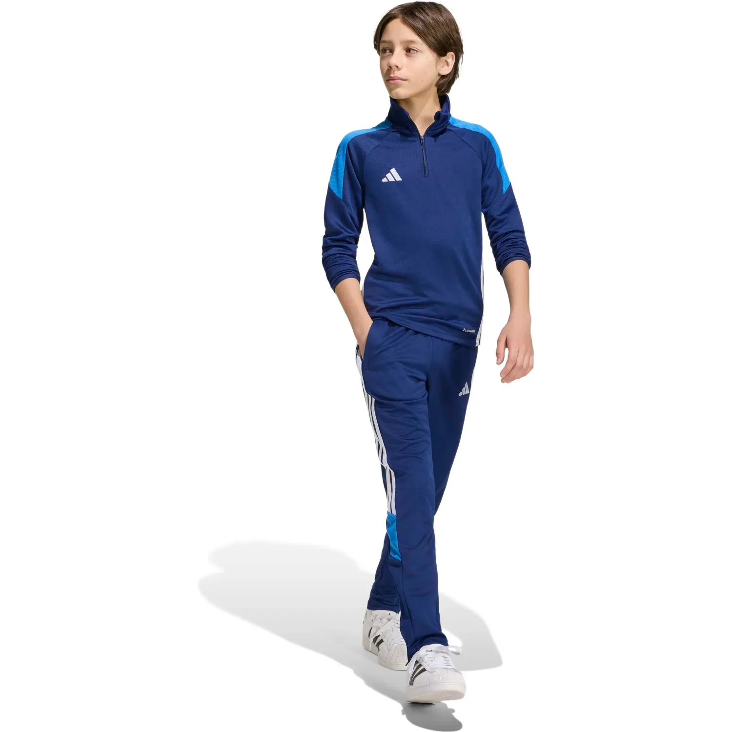adidas Pantalon Adidas De Futbol Niños Tiro Es Pnt Y color azul | Platanitos