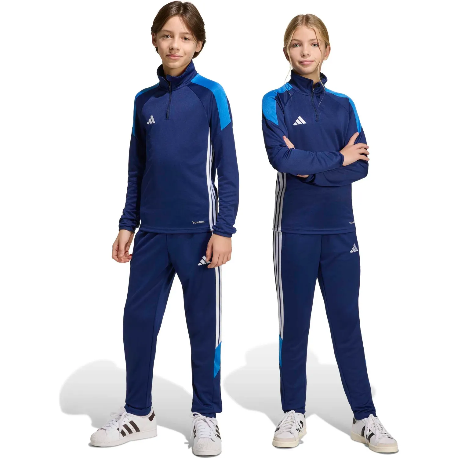 adidas Pantalon Adidas De Futbol Niños Tiro Es Pnt Y color azul | Platanitos