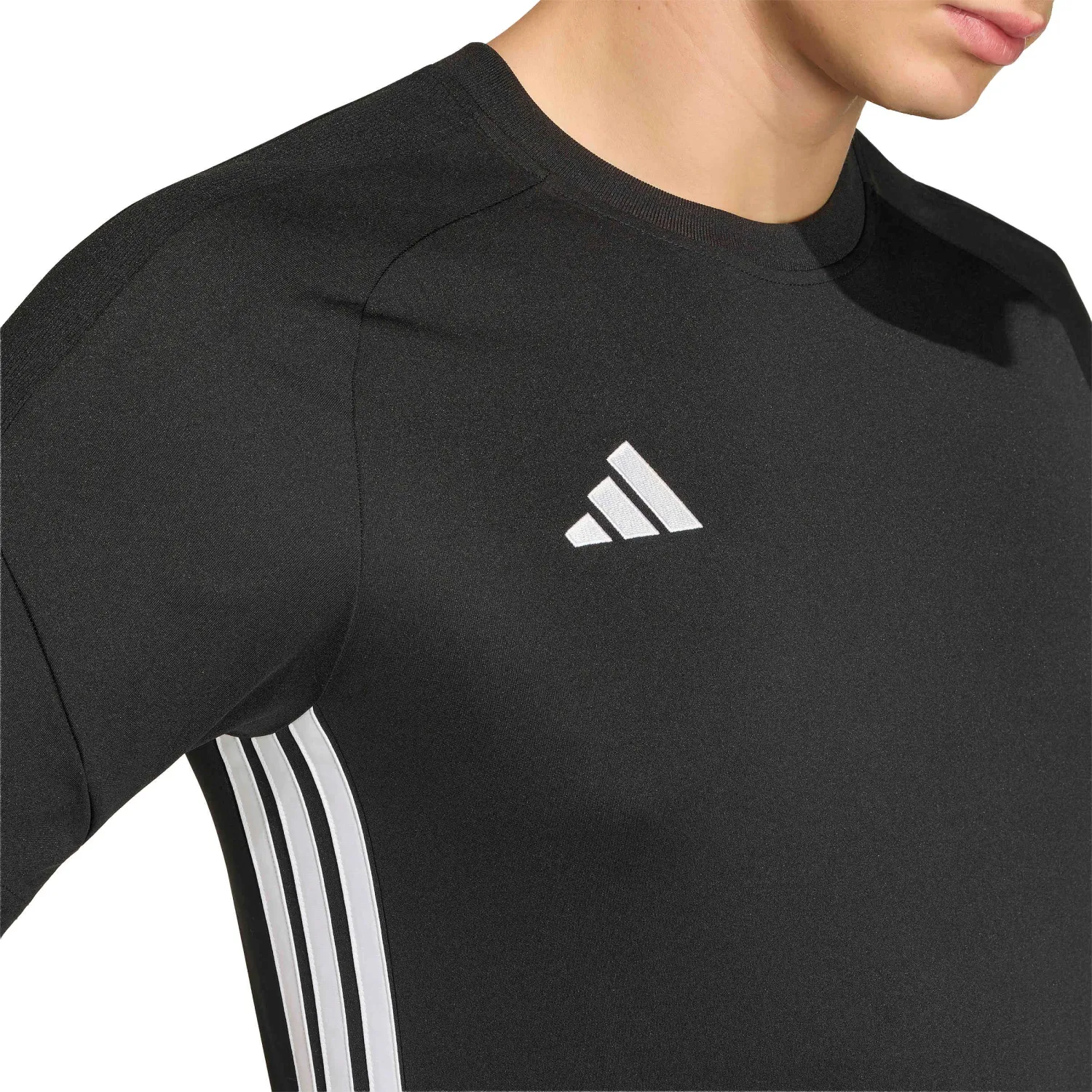 adidas Polo Adidas De Futbol Hombre Tiro Es Jsy color negro | Platanitos