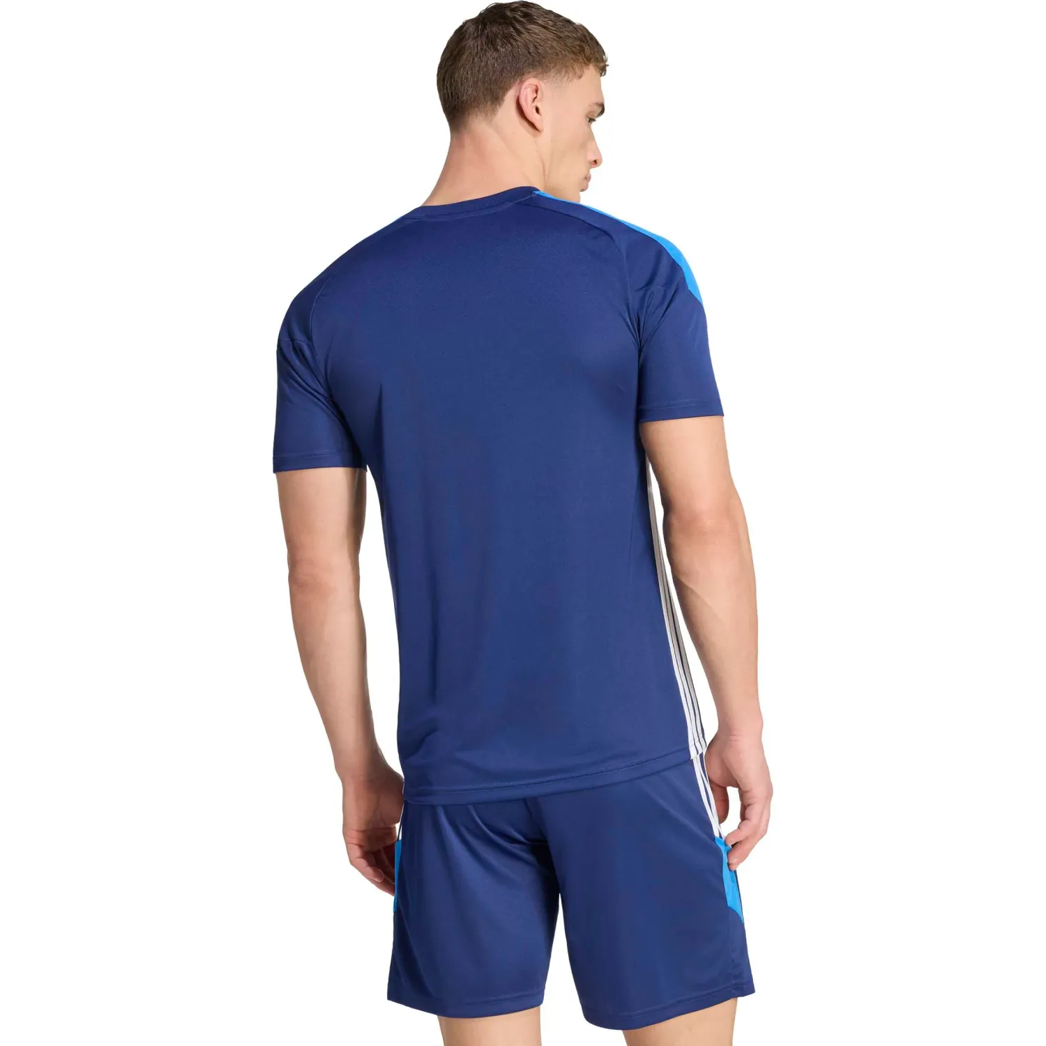 adidas Polo Adidas De Futbol Hombre Tiro Es Jsy color azul | Platanitos