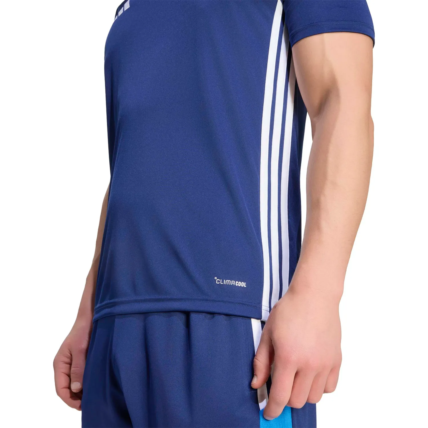 adidas Polo Adidas De Futbol Hombre Tiro Es Jsy color azul | Platanitos