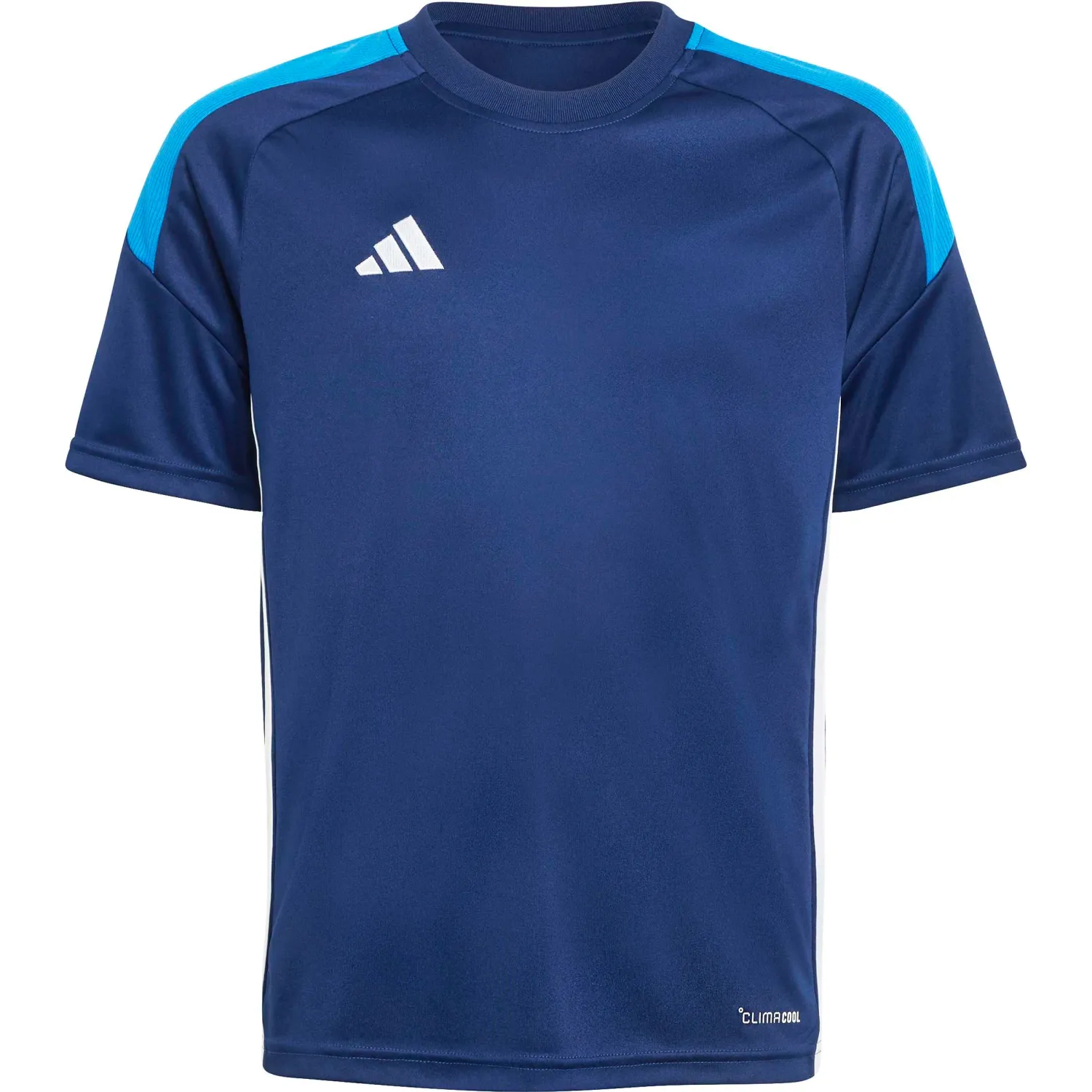 adidas Polo Adidas De Futbol Niños Tiro Es Jsy Y color azul | Platanitos